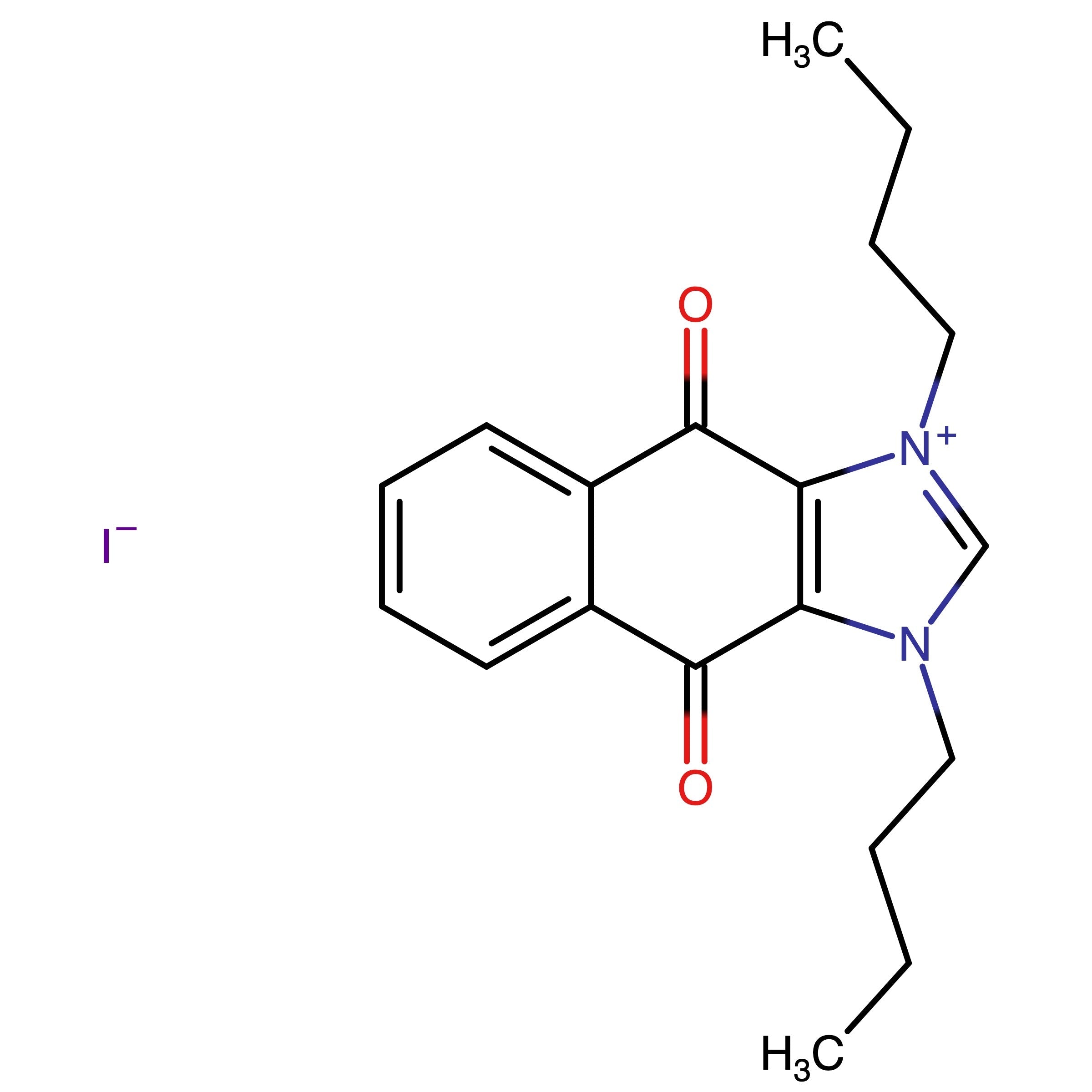 CAS RN 2247881-47-4 | 1,3-Dibutylbenzo[f]benzimidazol-3-ium-4,9-dione;iodide