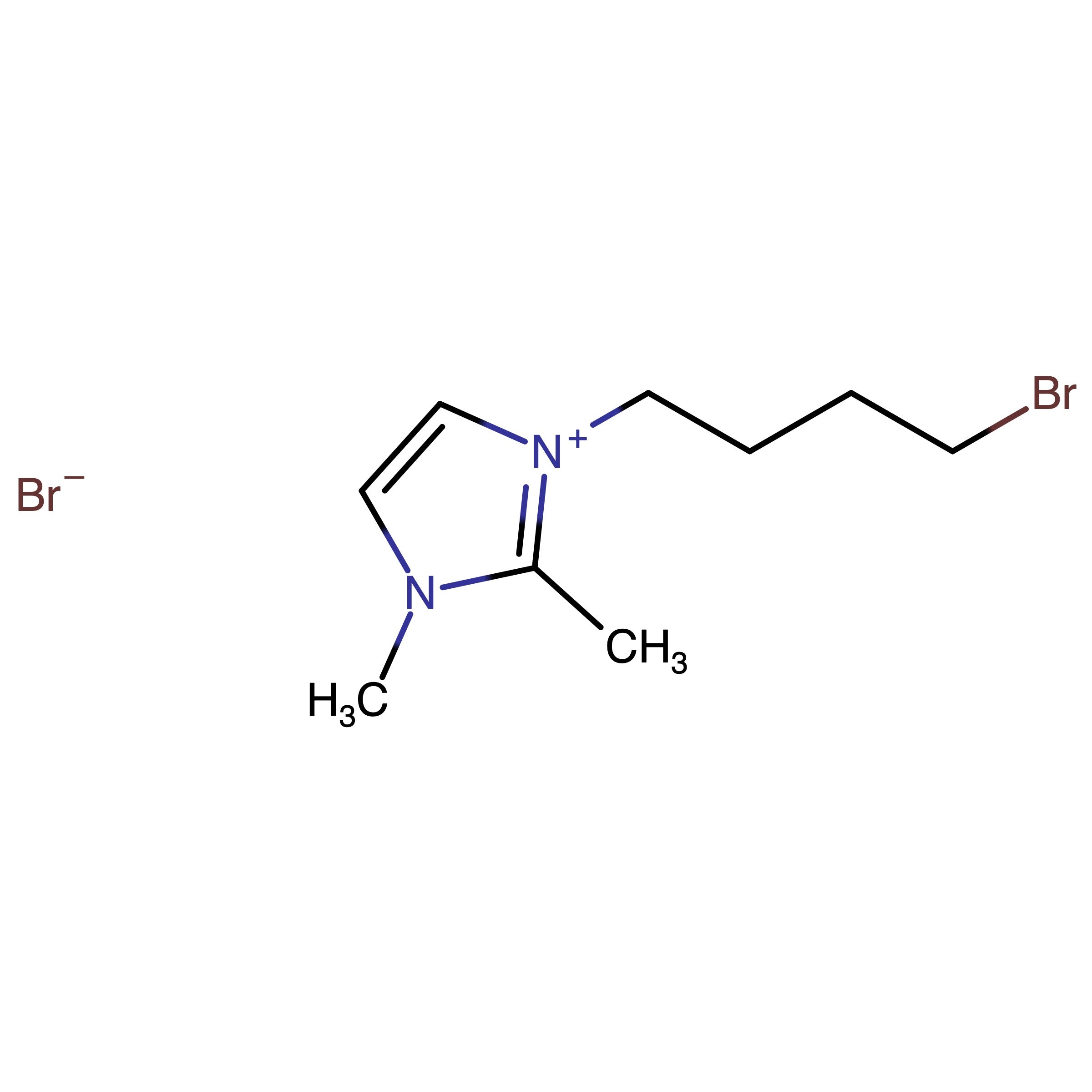 CAS RN 1380508-20-2 | 3-(4-Bromobutyl)-1,2-dimethylimidazolium bromide