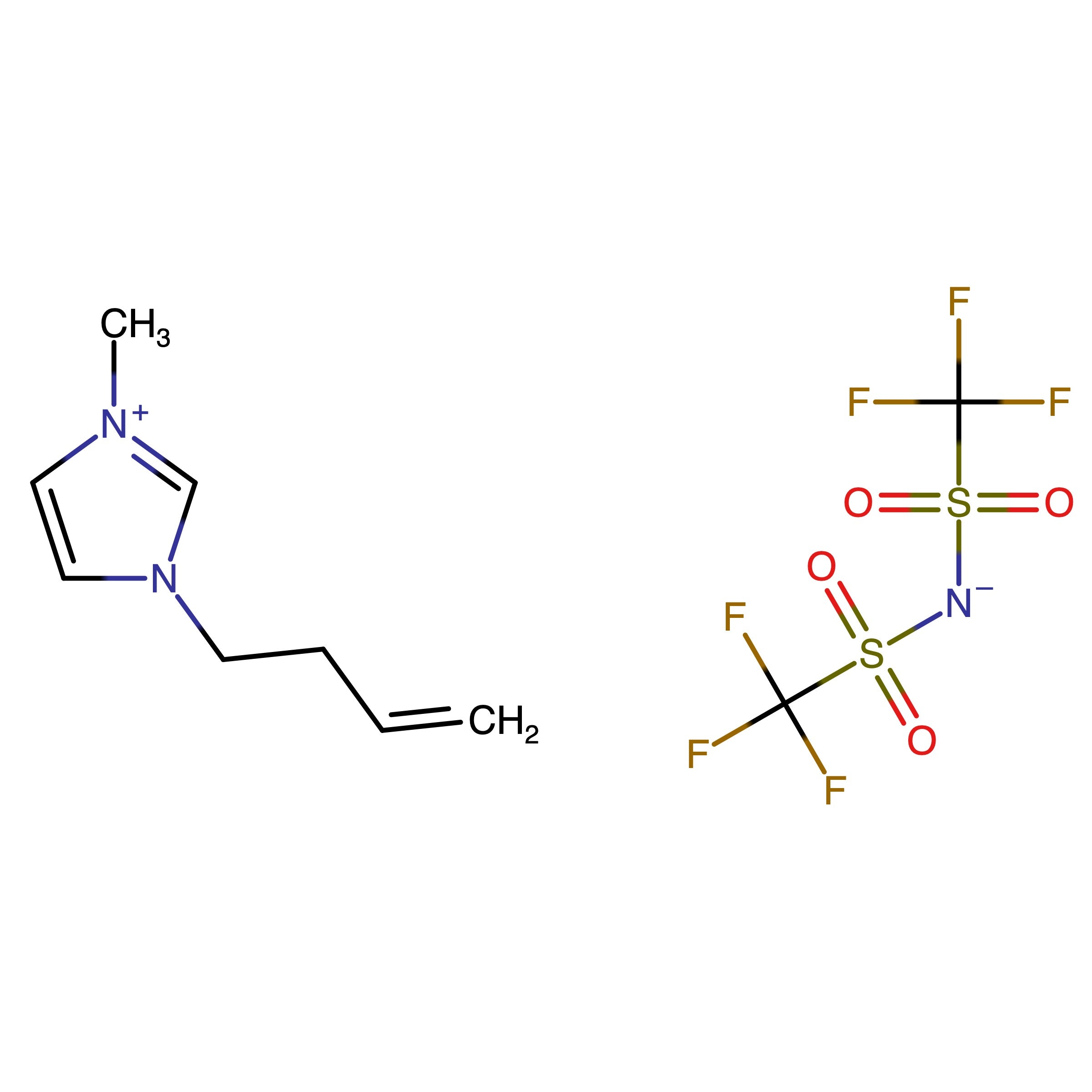 CAS RN 1206823-78-0 | 1-(3-Buten-1-yl)-3-methylimidazolium bis(trifluoromethanesulfonyl)imide