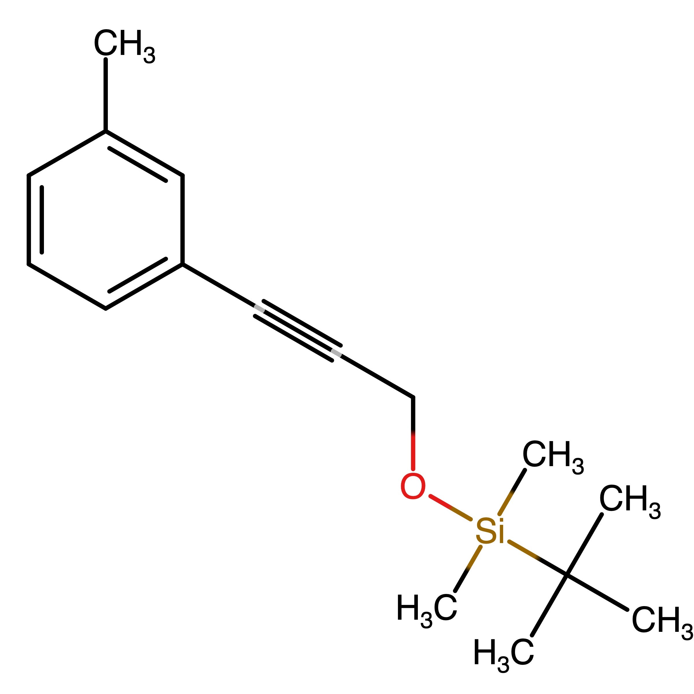 CAS RN 2414000-57-8 | tert-Butyldimethyl((3-(m-tolyl)prop-2-yn-1-yl)oxy)silane