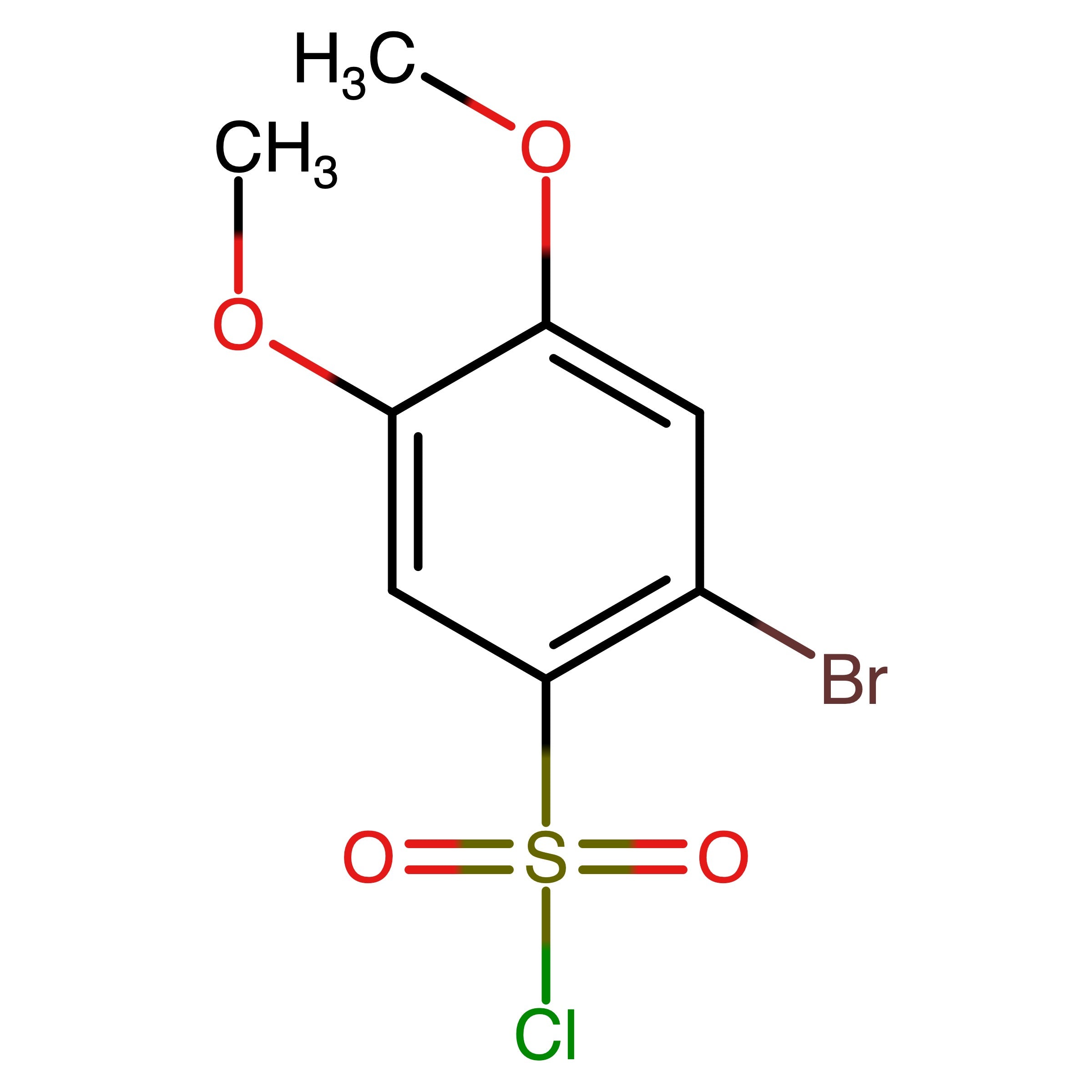 CAS RN 51072-64-1 | 2-Bromo-4,5-dimethoxybenzenesulfonyl chloride | MFCD06655898