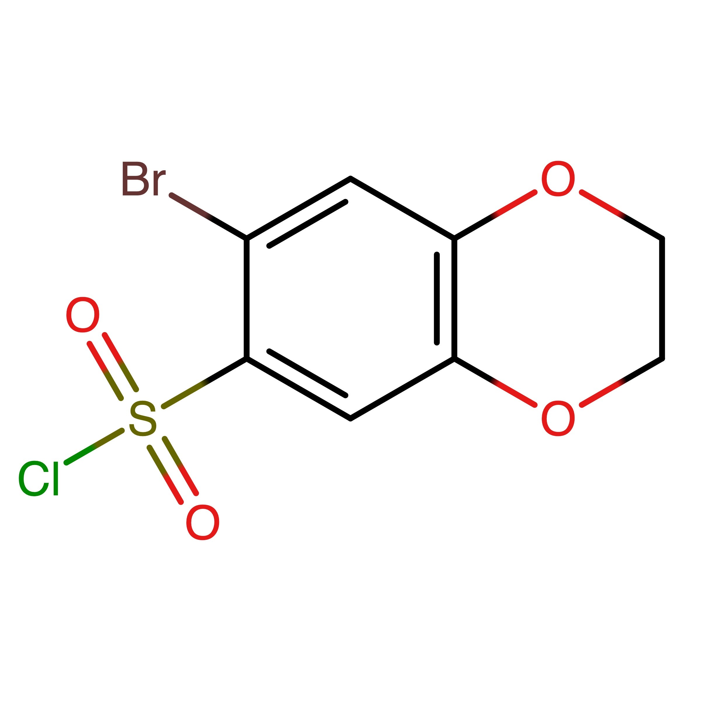 CAS RN 474955-66-3 | 7-Bromo-2,3-dihydrobenzo[b][1,4]dioxine-6-sulfonyl chloride | MFCD09741409