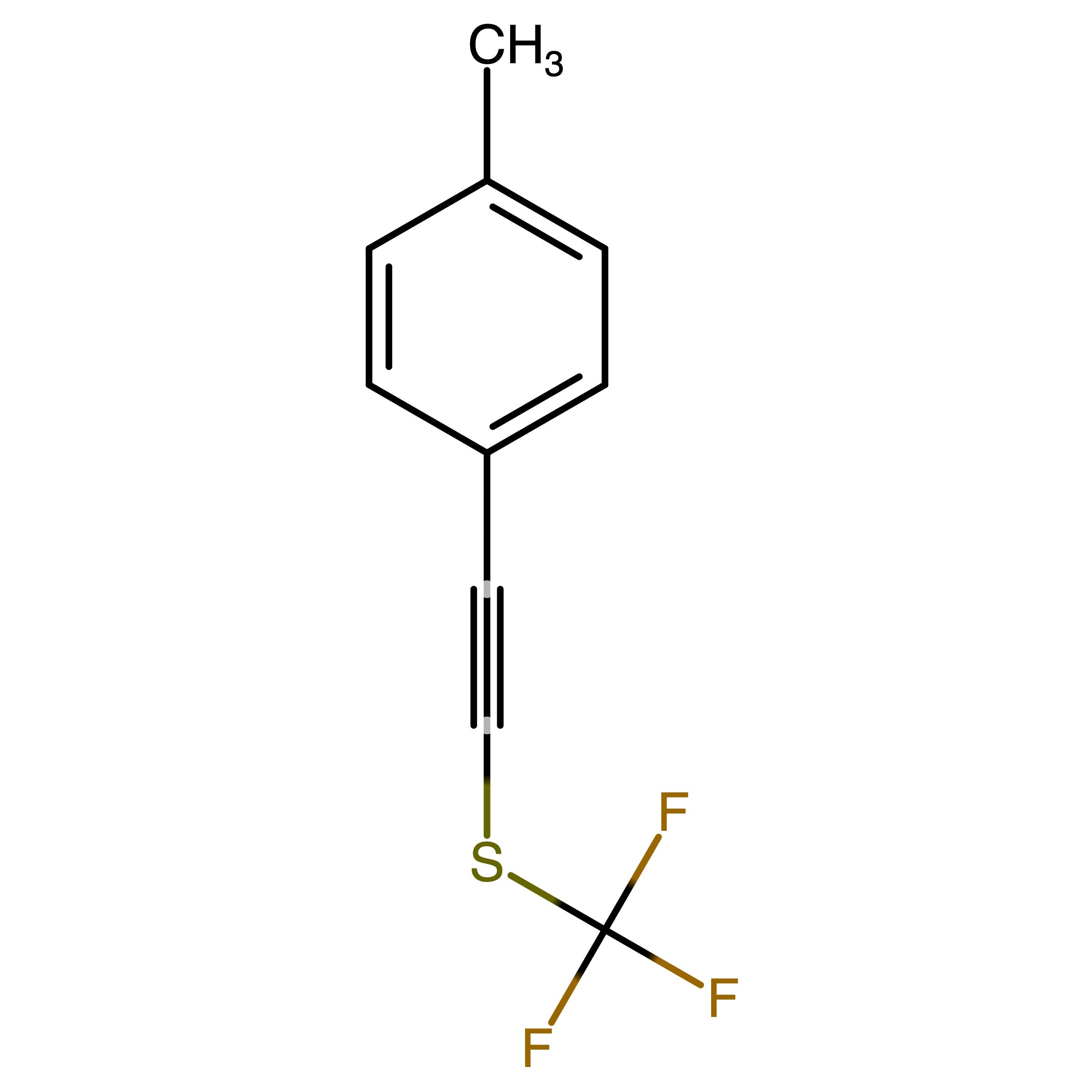 CAS RN 1625651-97-9 | (p-Tolylethynyl)(trifluoromethyl)sulfane