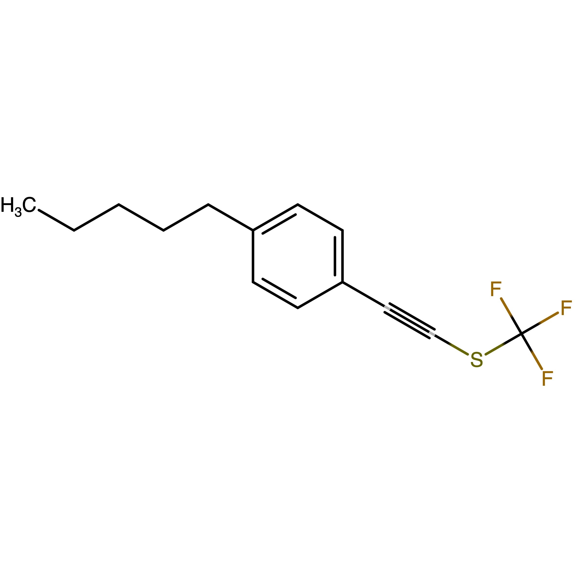 CAS RN 1388753-54-5 | ((4-Pentylphenyl)ethynyl)(trifluoromethyl)sulfane