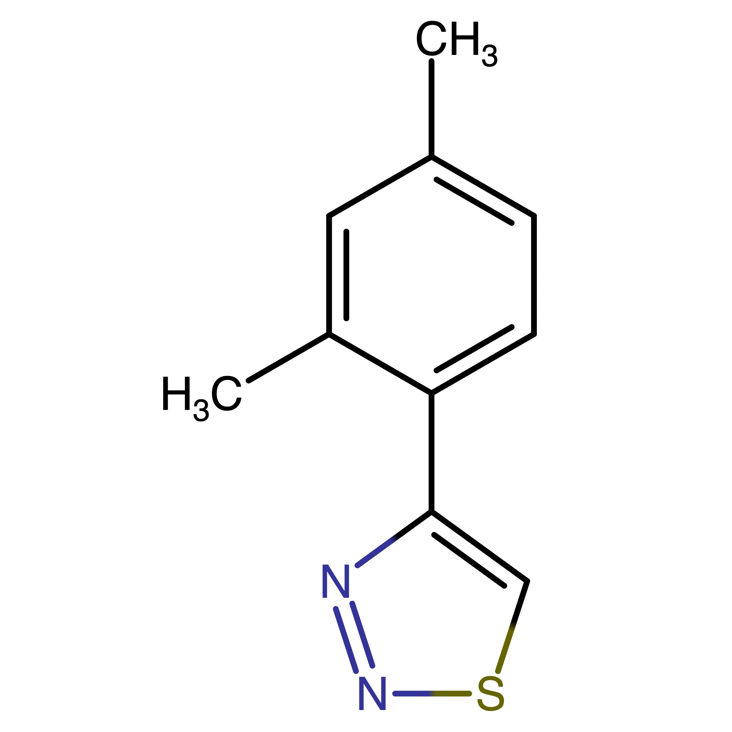 CAS RN 2176201-66-2 | 4-(2,4-Dimethylphenyl)-1,2,3-thiadiazole