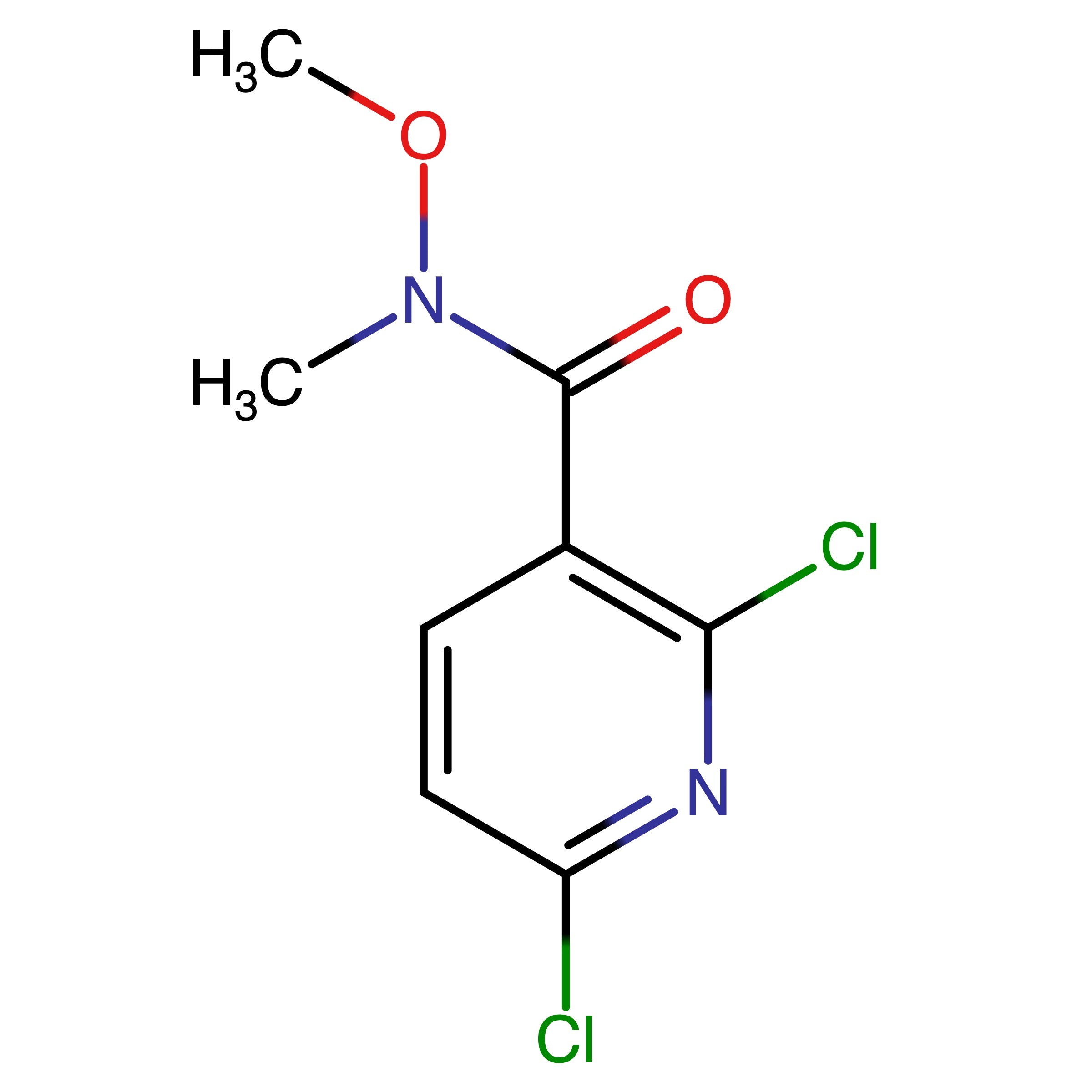 CAS 873936-98-2 | 2,6-Dichloro-N-methoxy-N-methylnicotinamide | MFCD11847422