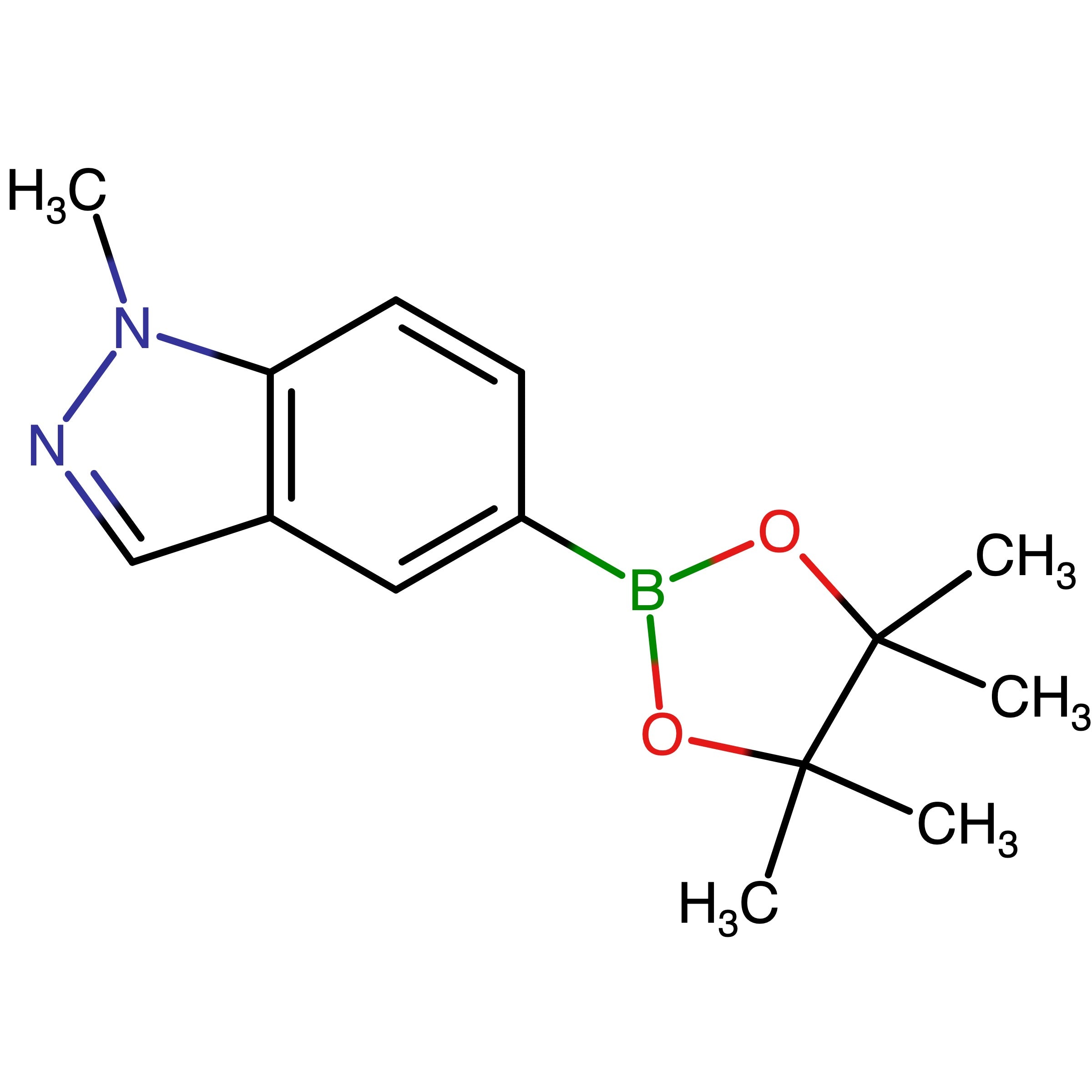 CAS 1235469-00-7 | 1-Methylindazole-5-boronic acid pinacol ester | MFCD15071438