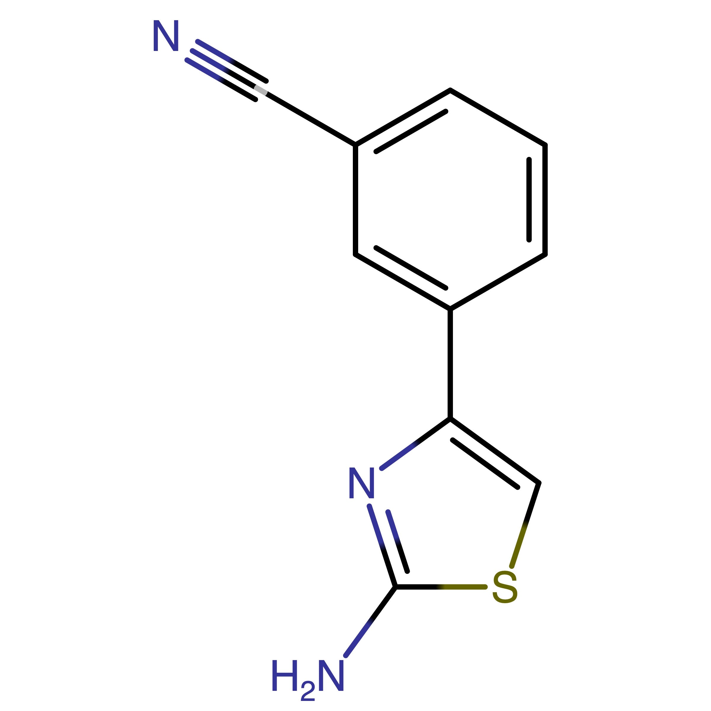 CAS 202664-32-2 | 3-(2-Aminothiazol-4-yl)benzonitrile | MFCD03407827