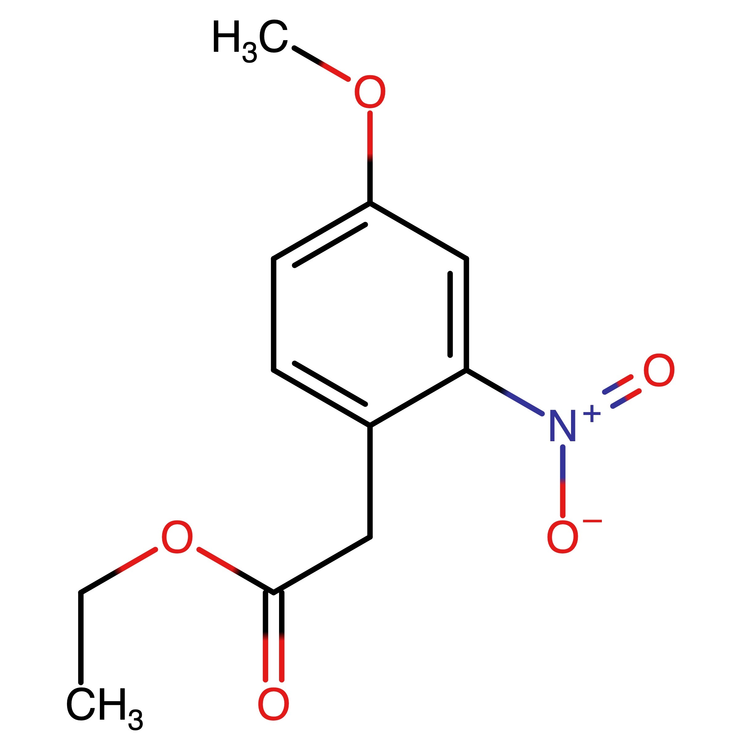 CAS 108274-39-1 | Ethyl 2-(4-methoxy-2-nitrophenyl)acetate | MFCD11977363