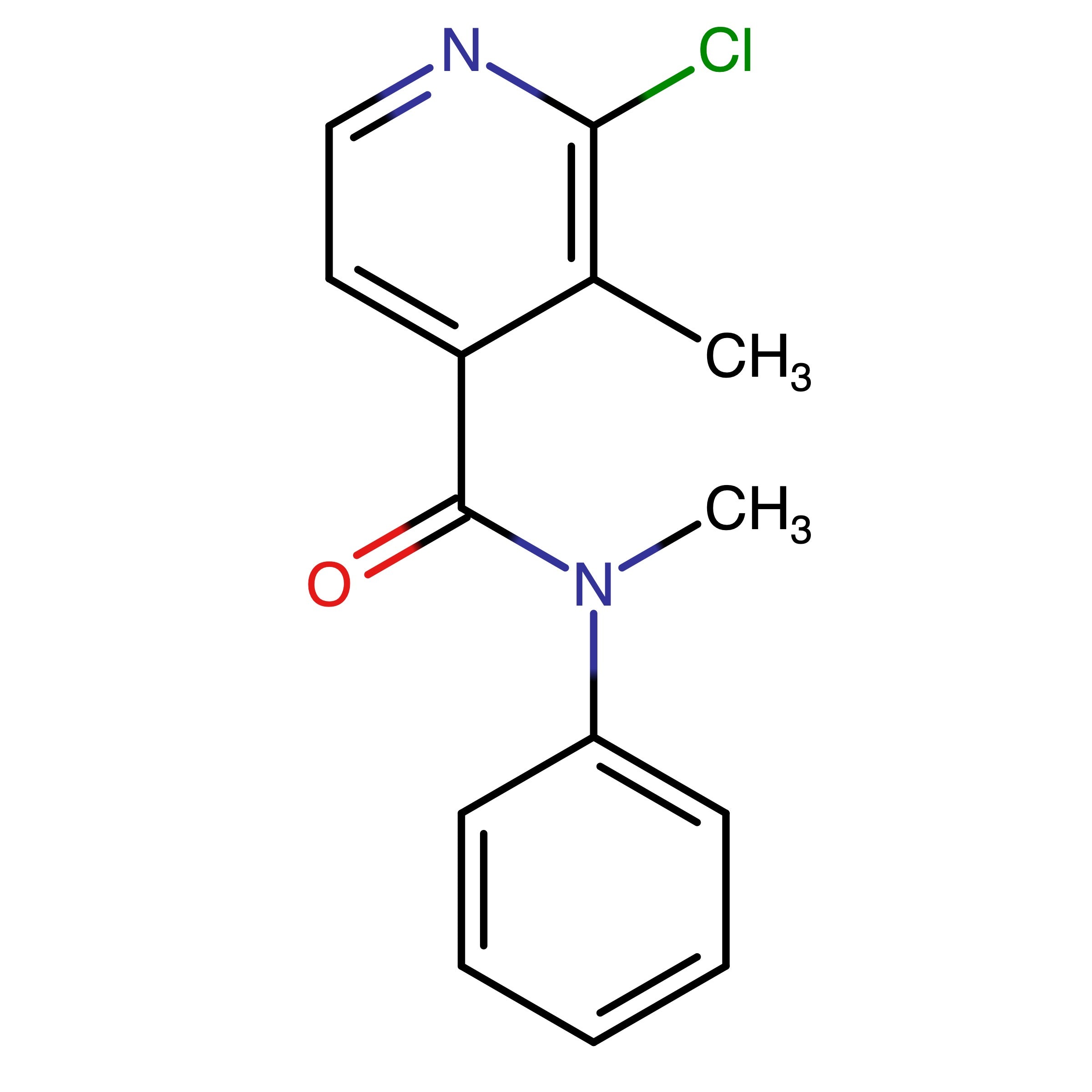 CAS 133928-64-0 | 2-Chloro-N,3-dimethyl-N-phenylisonicotinamide | MFCD13181708