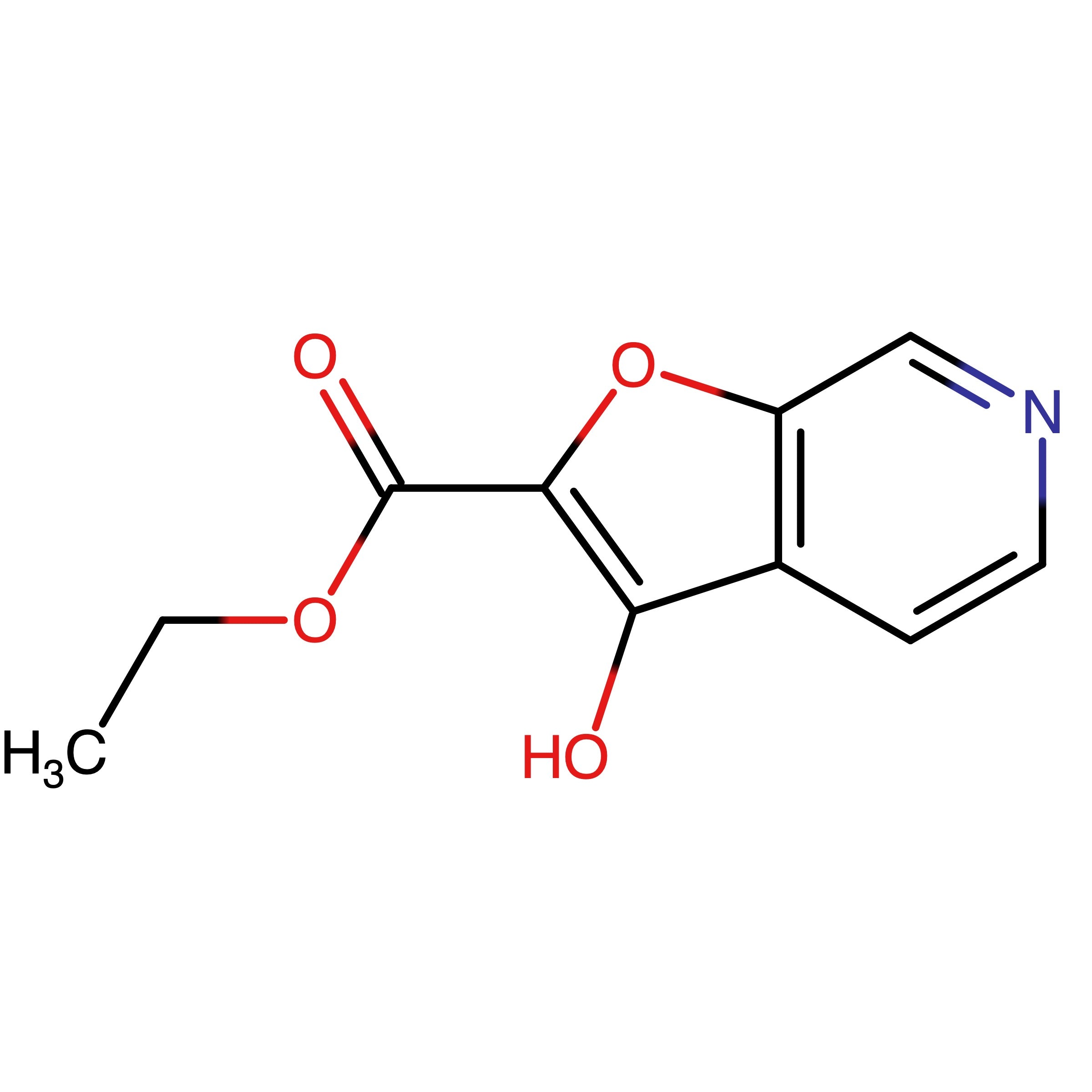 CAS 106531-50-4 | Ethyl 3-hydroxyfuro[2,3-c]pyridine-2-carboxylate | MFCD11501922