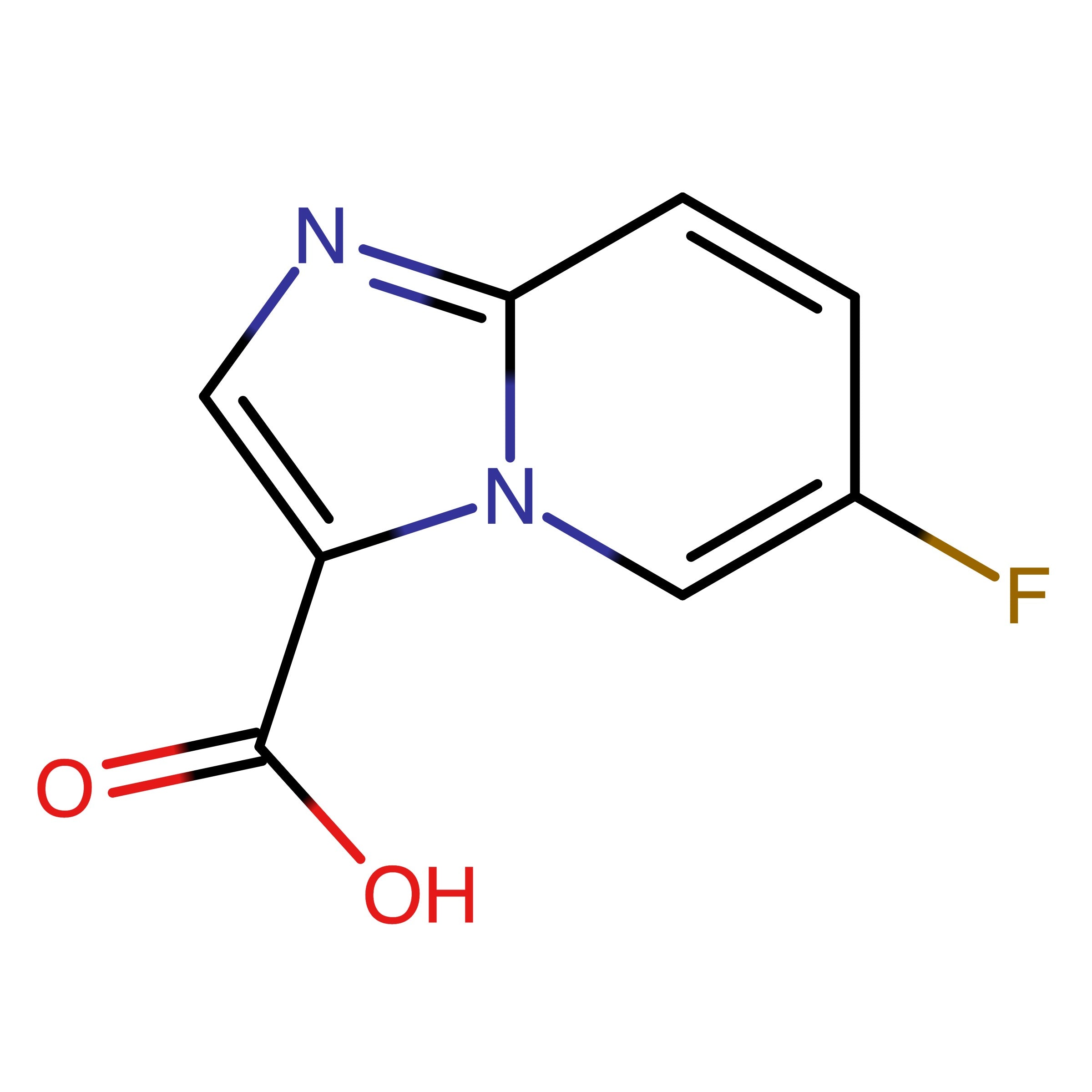 CAS 1019021-85-2 | 6-Fluoroimidazo[1,2-a]pyridine-3-carboxylic acid | MFCD09994701
