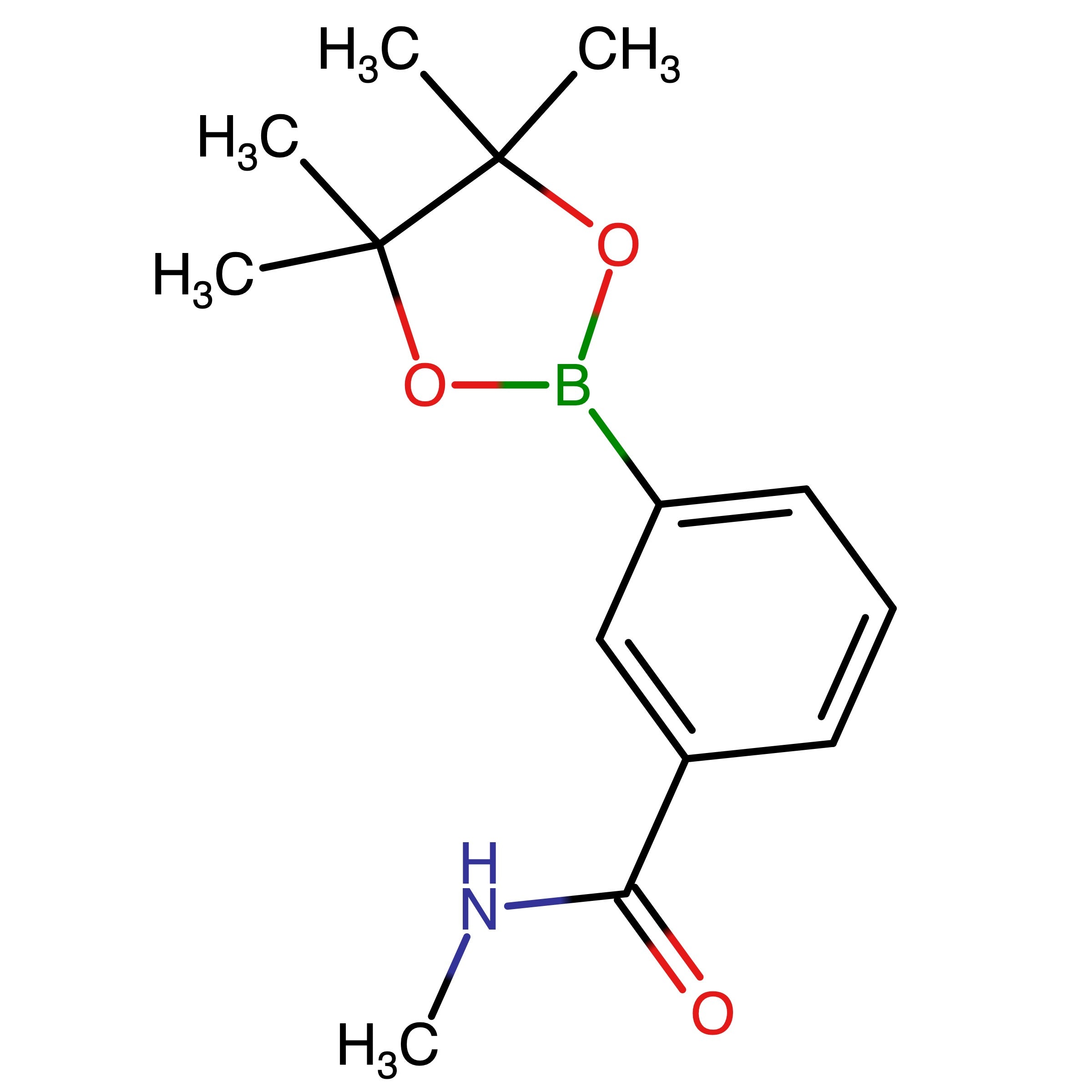 CAS 1197171-76-8 | 3-(N-Methylaminocarbonyl)phenylboronic acid, pinacol ester | MFCD17015821