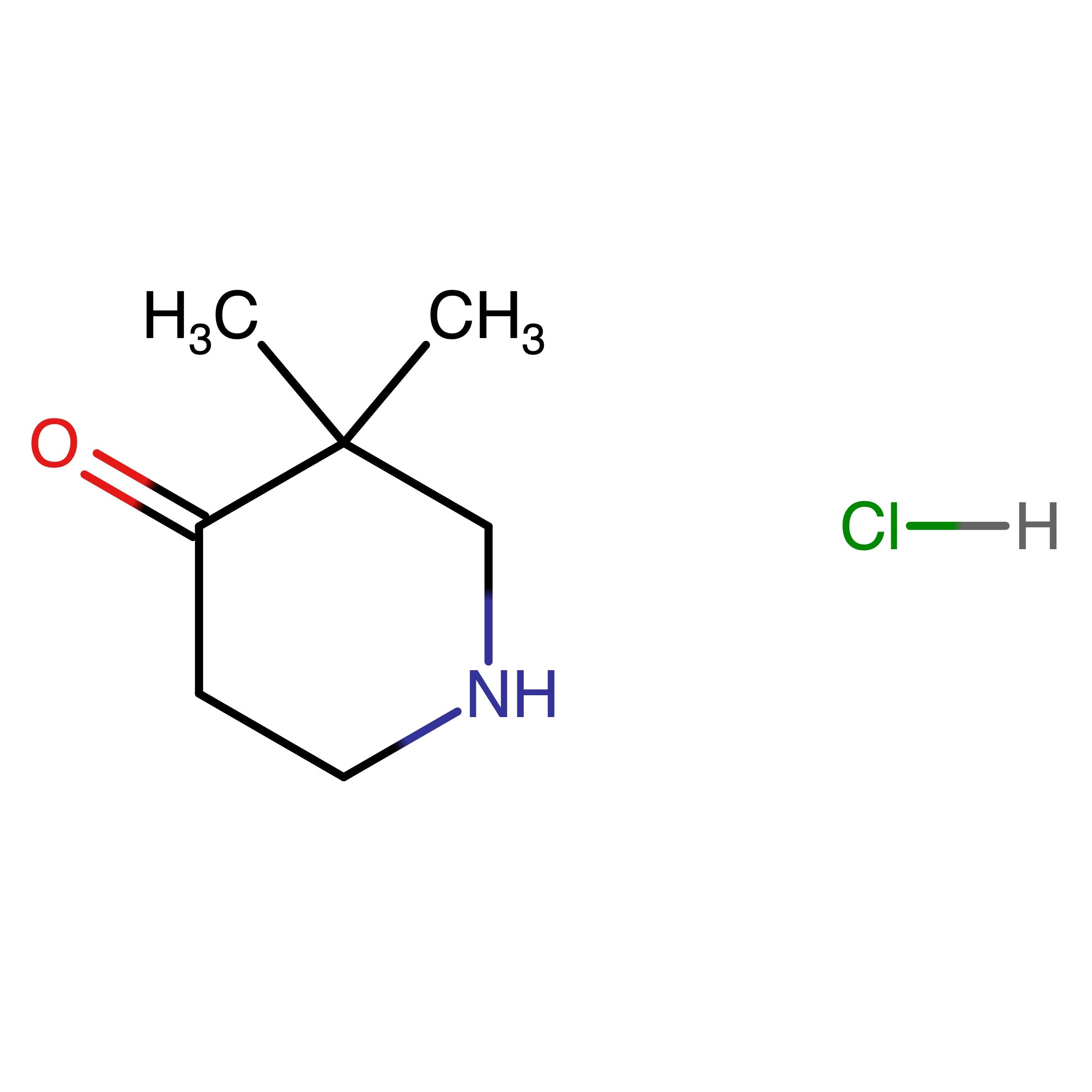 CAS 648921-37-3 | 3,3-Dimethyl-4-piperidone hydrochloride | MFCD11043097