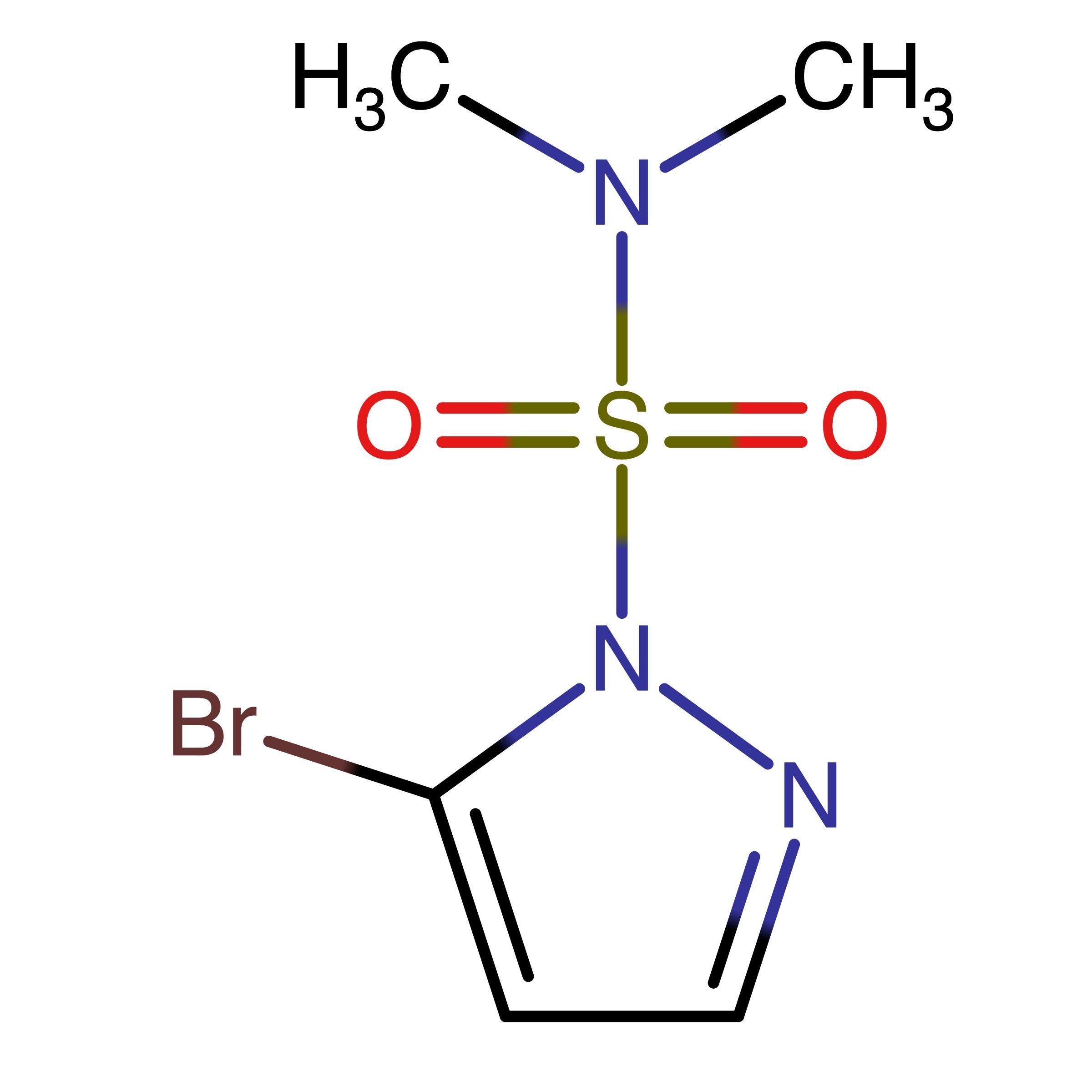 CAS 934405-34-2 | 5-Bromo-N,N-dimethylpyrazole-1-sulfonamide | MFCD18651688