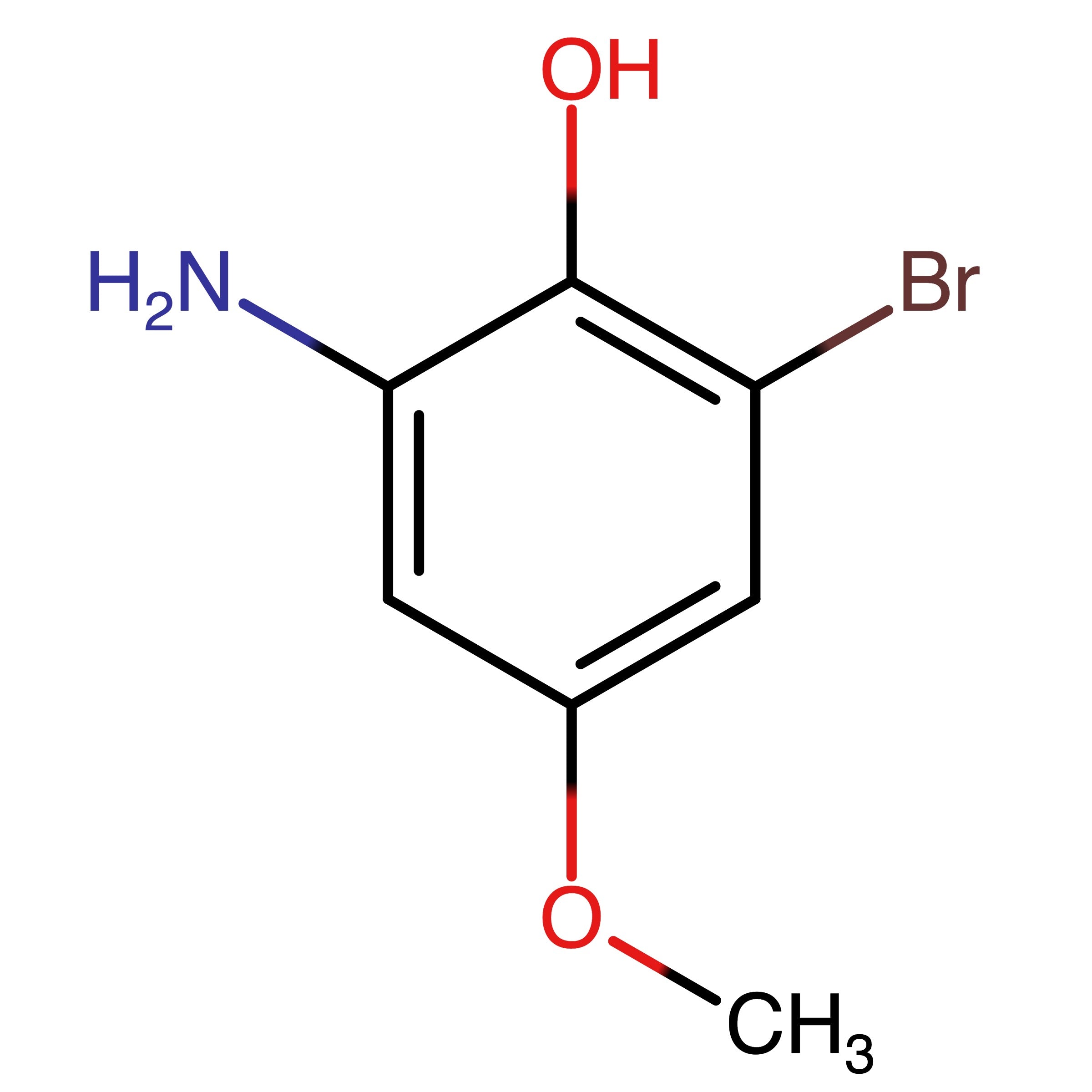 CAS 206872-01-7 | 2-Amino-6-bromo-4-methoxyphenol | MFCD03695460