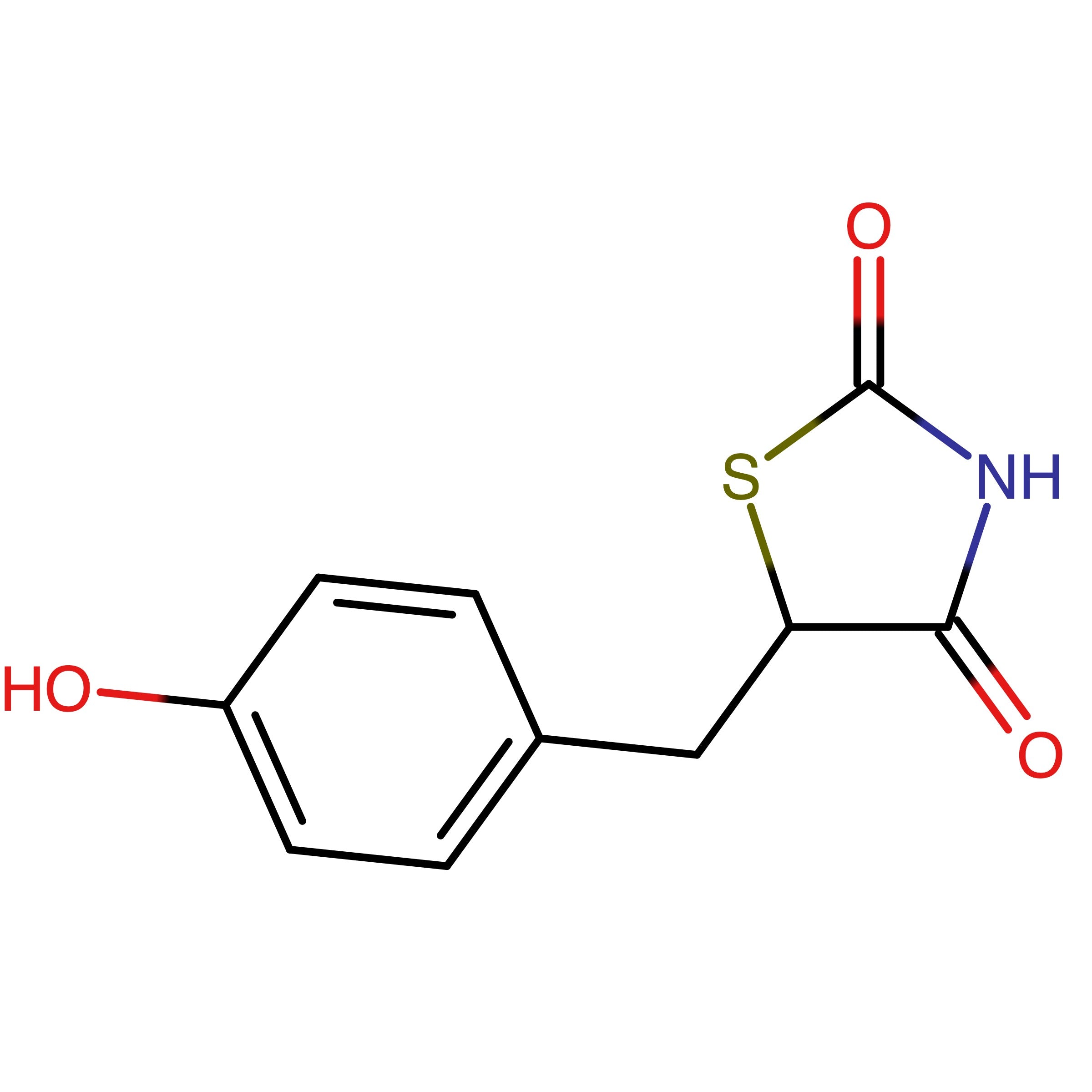 CAS 74772-78-4 | 5-(4-Hydroxybenzyl)thiazolidine-2,4-dione | MFCD00754499