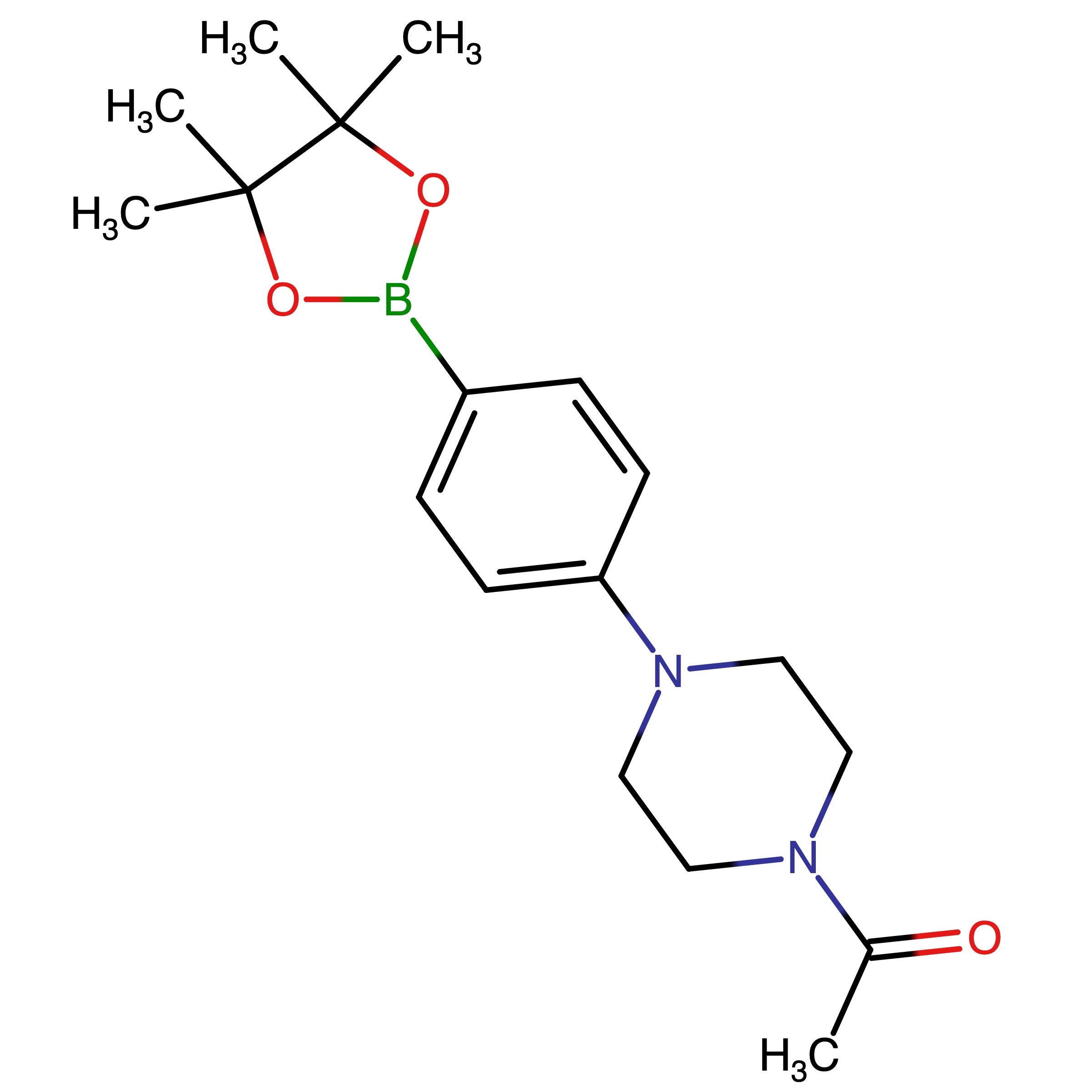 CAS 1218791-38-8 | 4-(4-Acetyl-1-piperazinyl)benzeneboronic acid pinacol ester | MFCD13195756