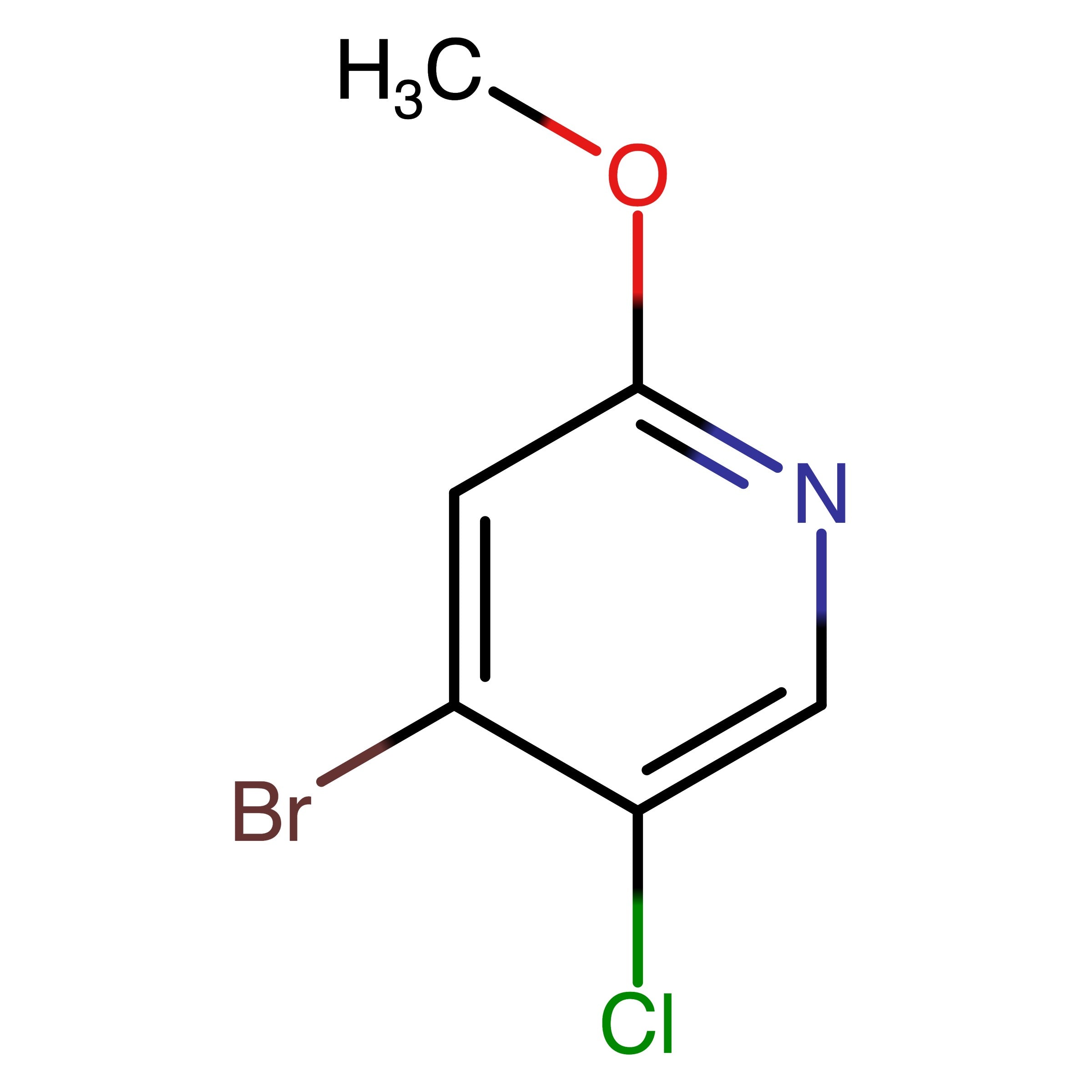 CAS 1211534-25-6 | 4-Bromo-5-chloro-2-methoxypyridine | MFCD16609882