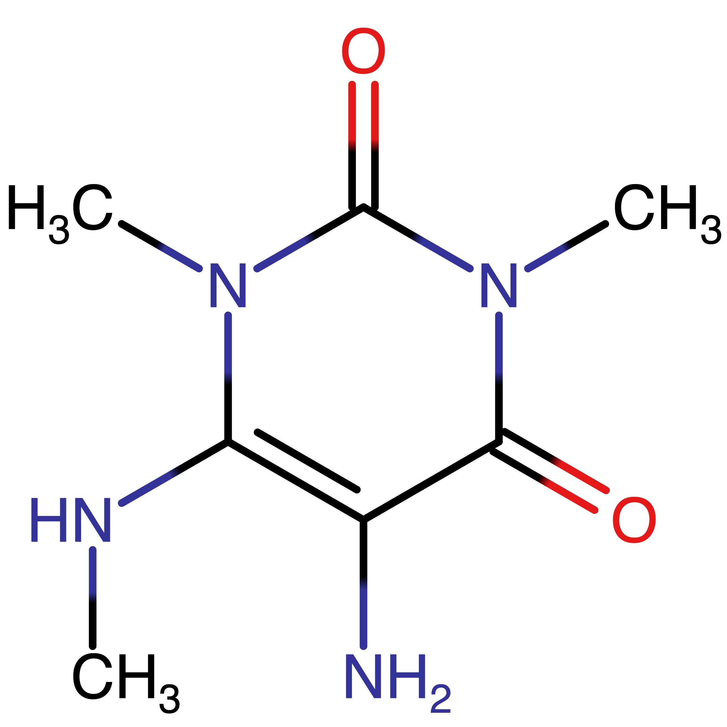 CAS 61541-46-6 | 5-Amino-1,3-dimethyl-6-(methylamino)-2,4(1H,3H)-pyrimidinedione