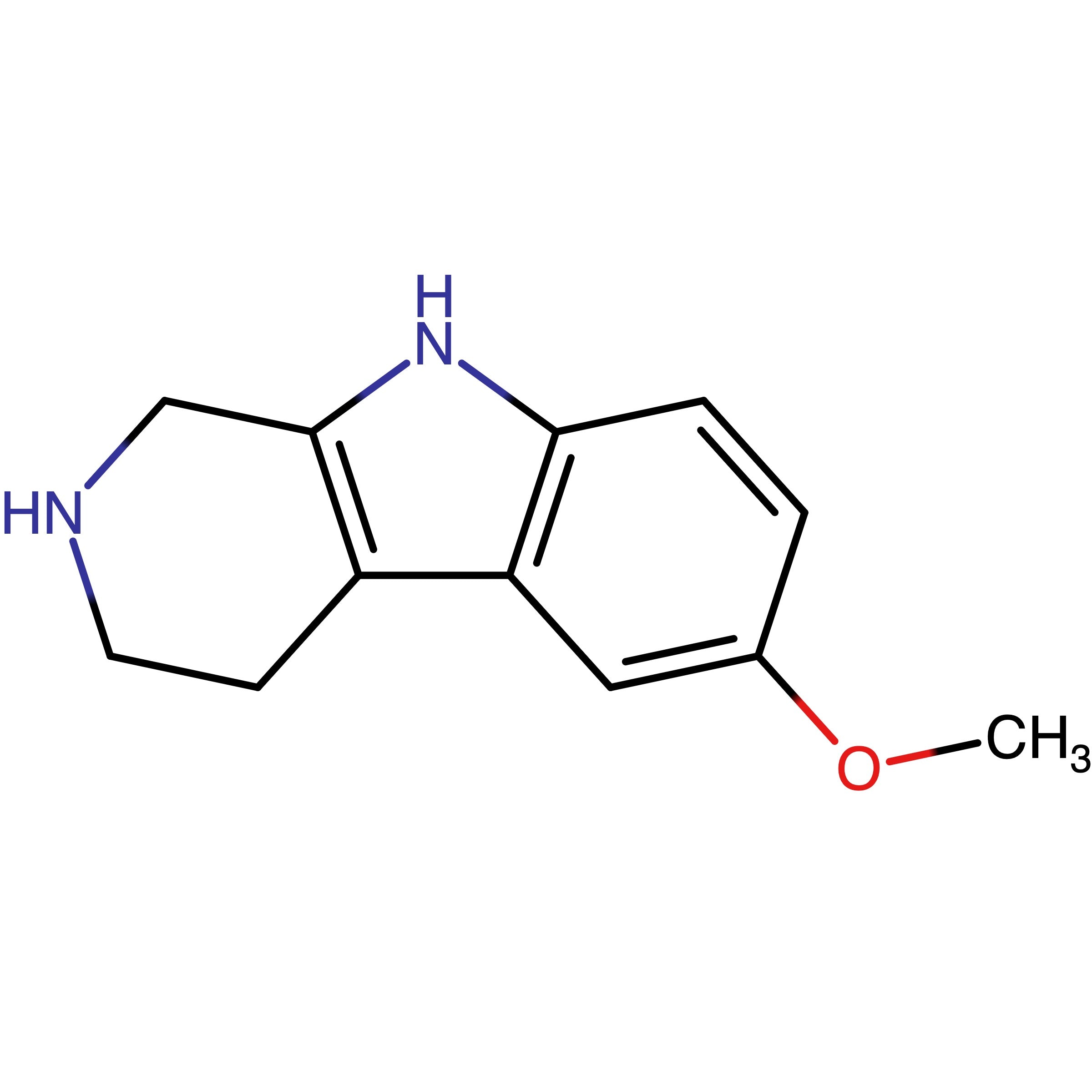 CAS 20315-68-8 | 6-Methoxy-2,3,4,9-tetrahydro-1H-pyrido[3,4-b]indole | MFCD00012071