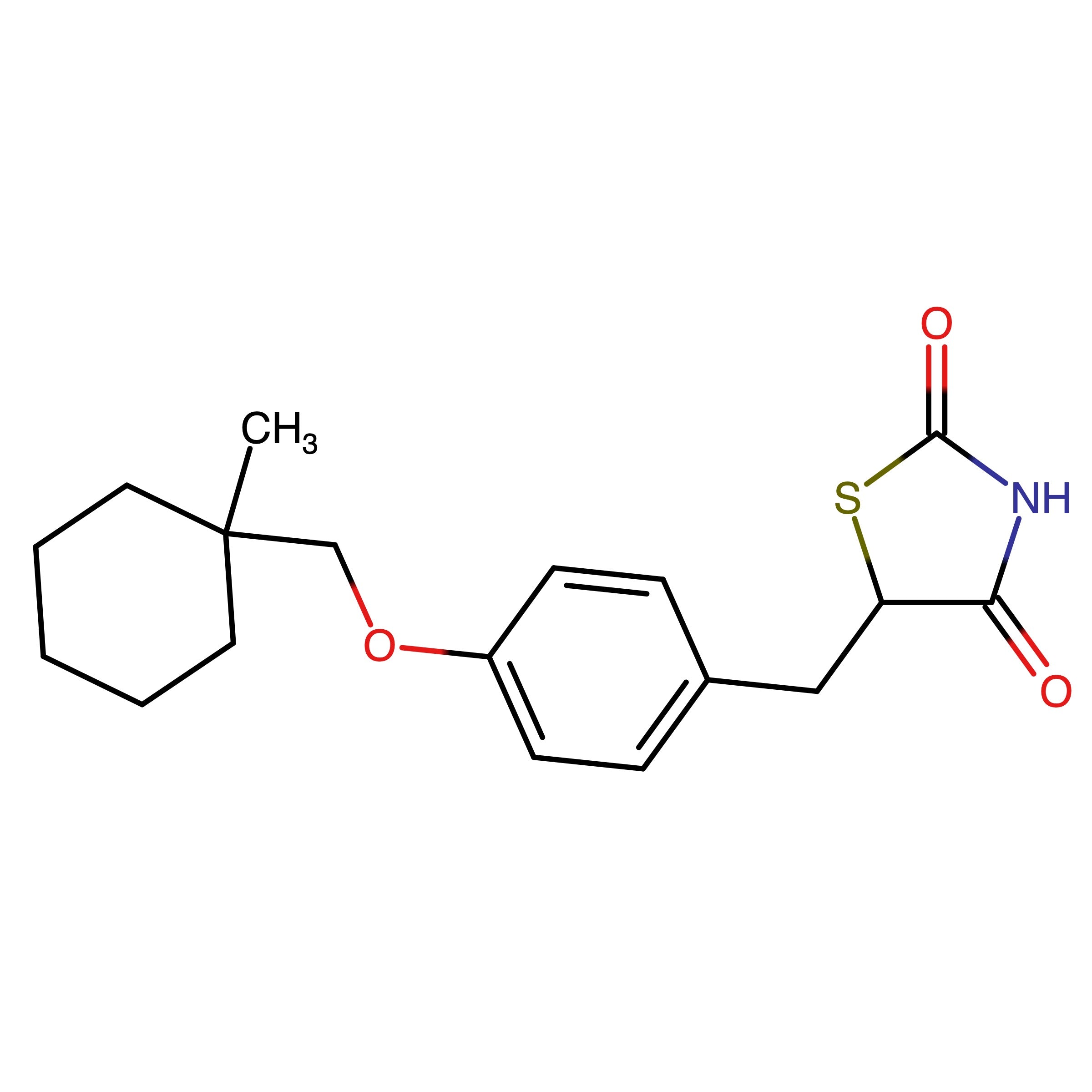 CAS 74772-77-3 | 5-(4-((1-Methylcyclohexyl)methoxy)benzyl)thiazolidine-2,4-dione | MFCD00865499