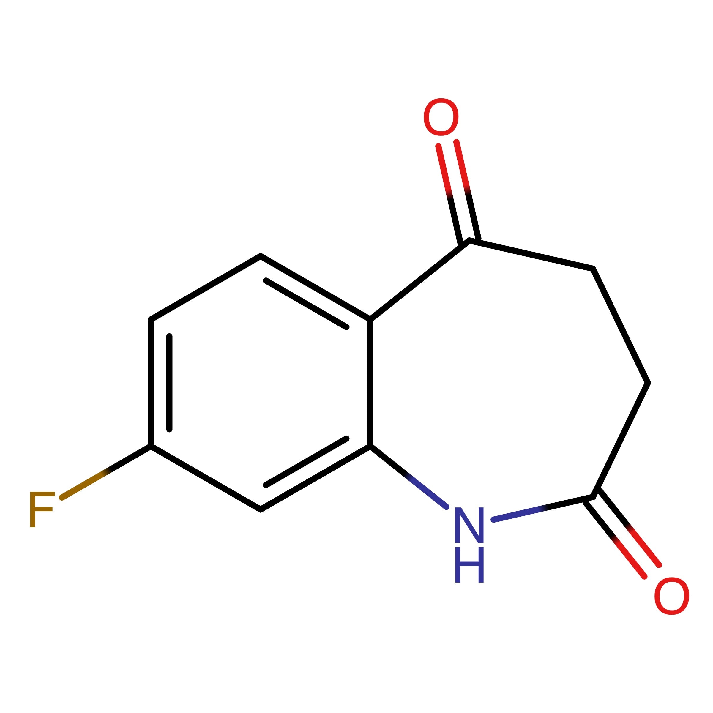 CAS 1350816-24-8 | 8-Fluoro-3,4-dihydro-1H-benzo[b]azepine-2,5-dione | MFCD24619807