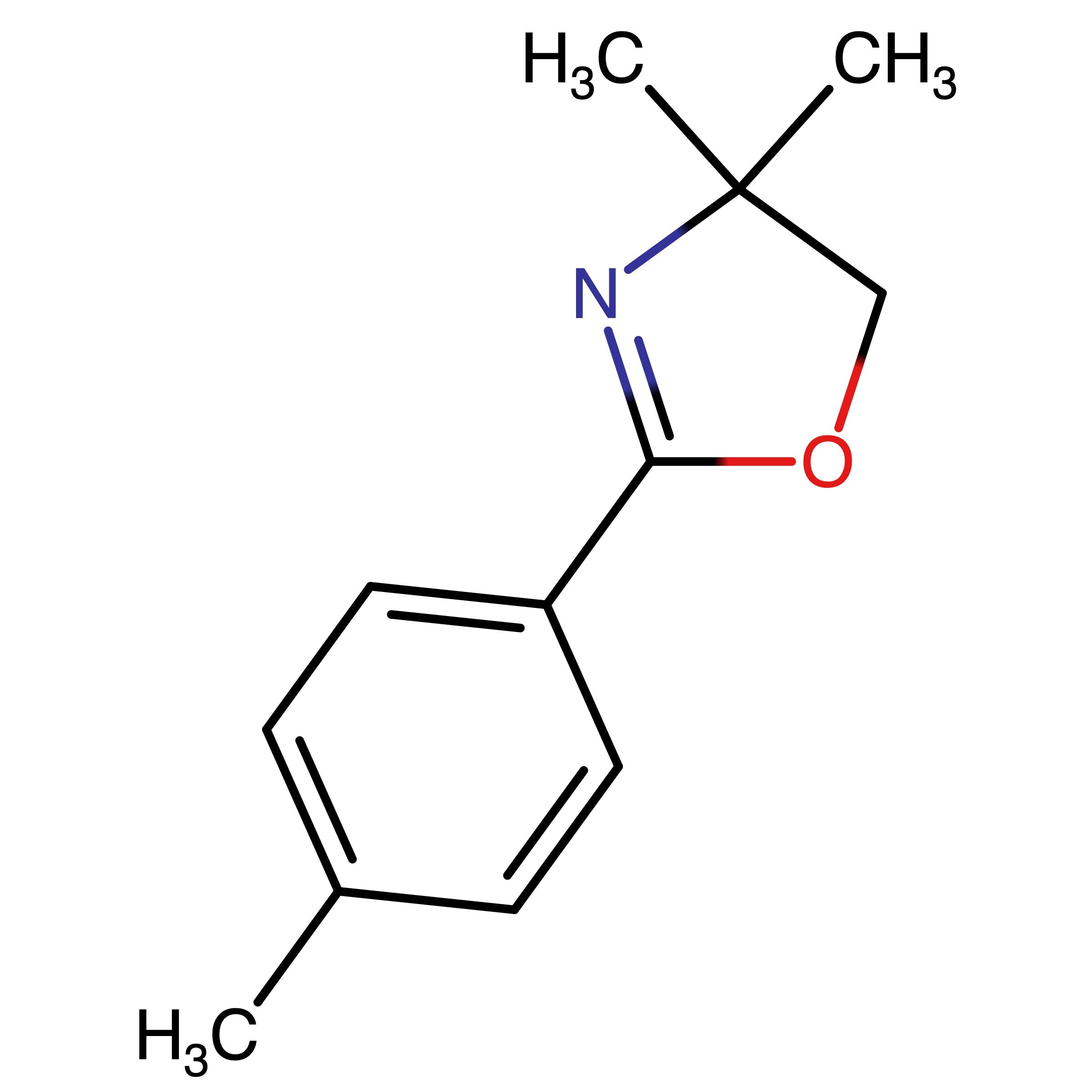 CAS 79568-30-2 | 4,4-Dimethyl-2-(p-tolyl)-4,5-dihydrooxazole | MFCD01945353