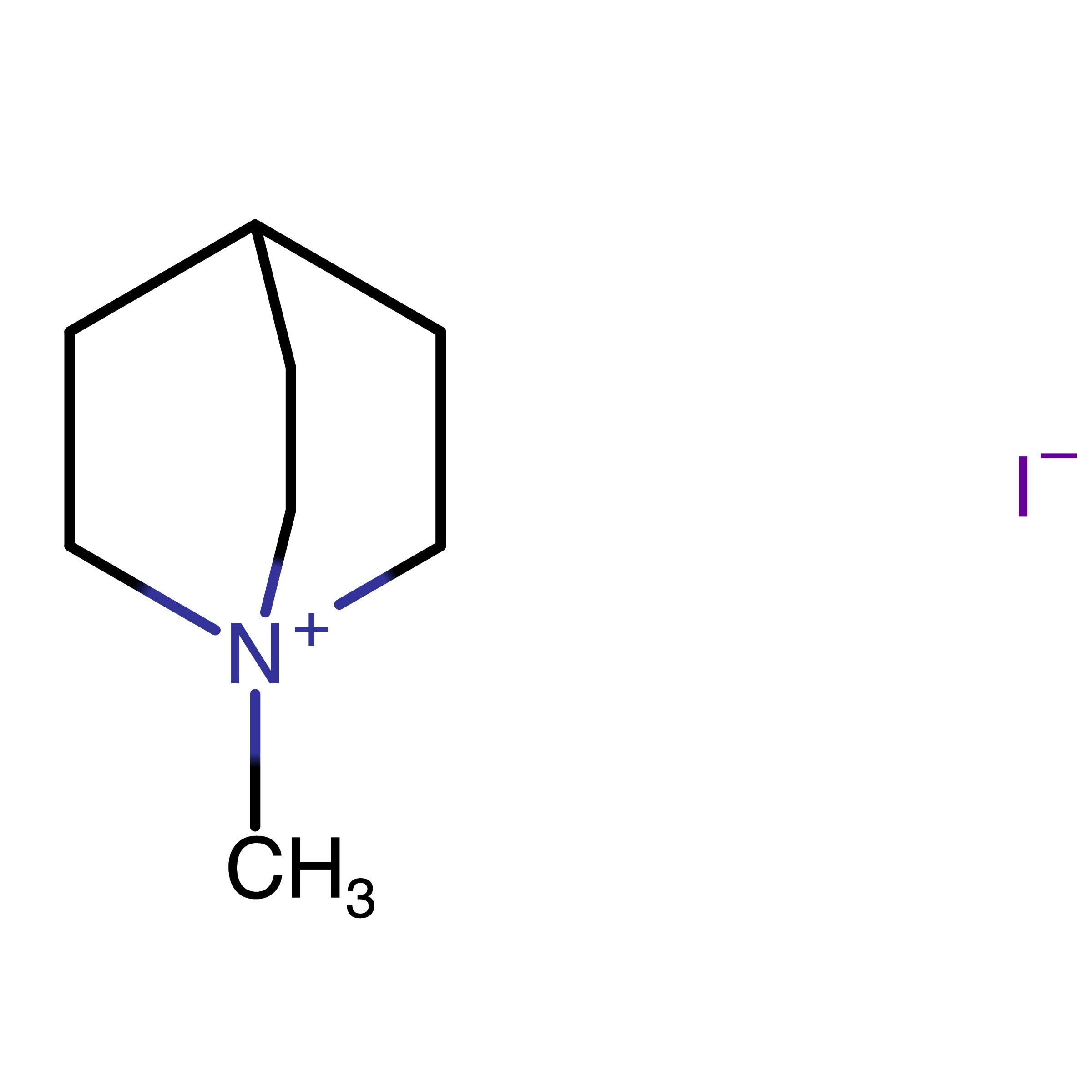 CAS 3618-94-8 | 1-Methylquinuclidin-1-ium iodide