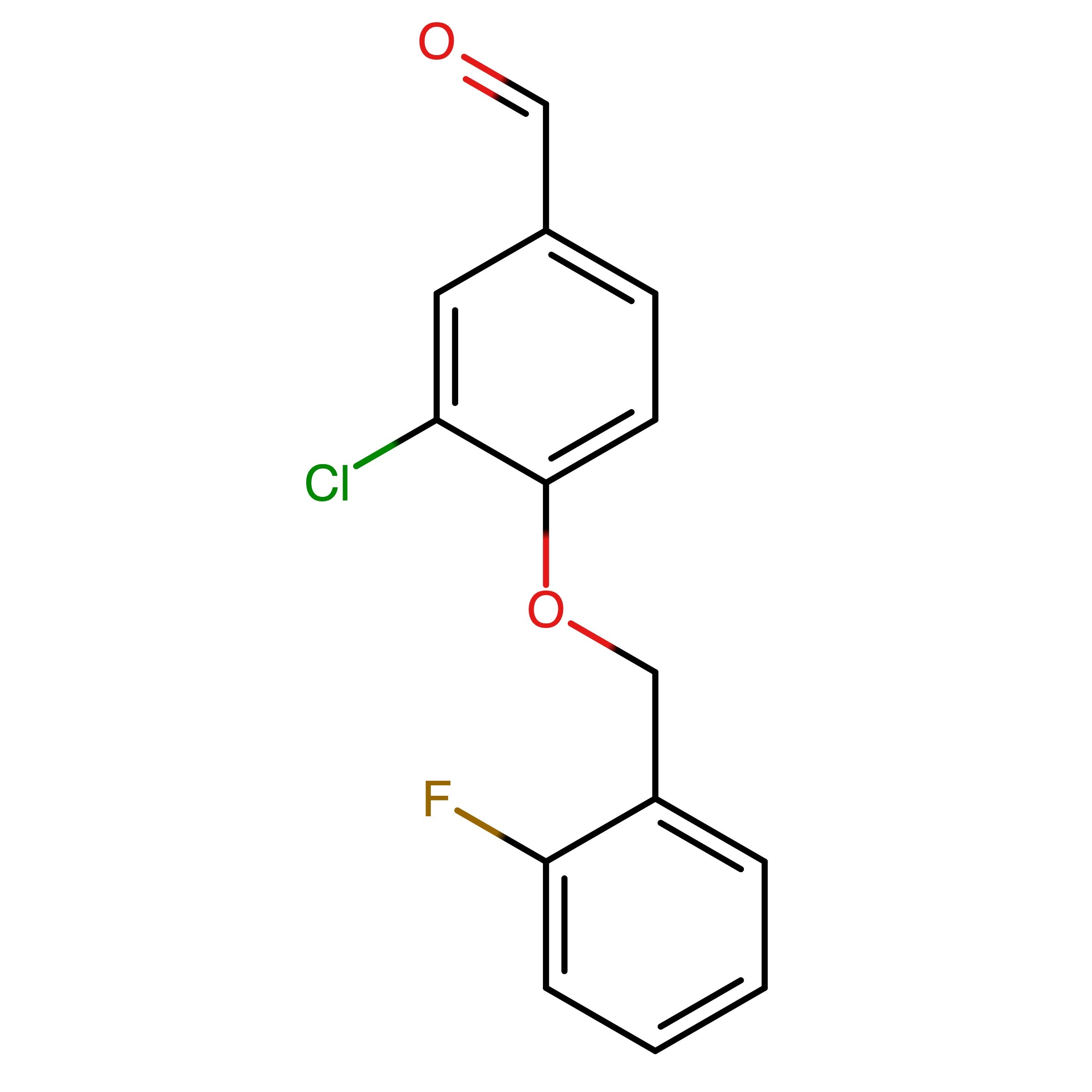 CAS 433253-90-8 | 3-Chloro-4-[(2-fluorobenzyl)oxy]benzaldehyde