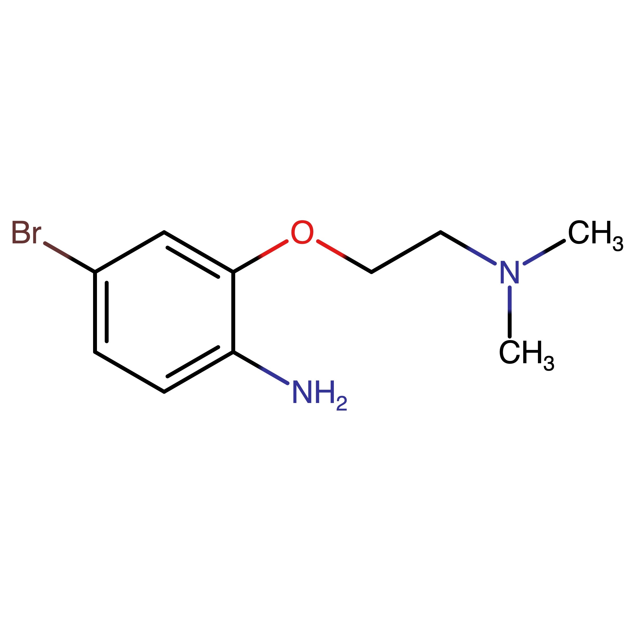 CAS 1072906-05-8 | 4-Bromo-2-(2-(dimethylamino)ethoxy)aniline | MFCD11520819