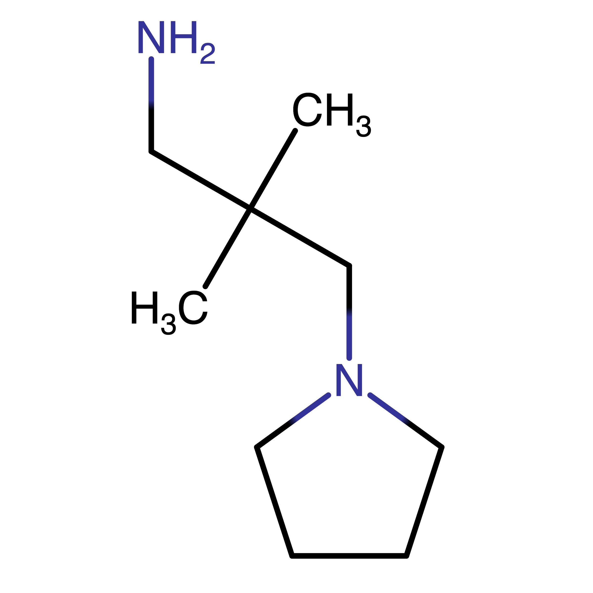 CAS 681247-27-8 | 2,2-Dimethyl-3-pyrrolidinopropan-1-amine | MFCD08687689