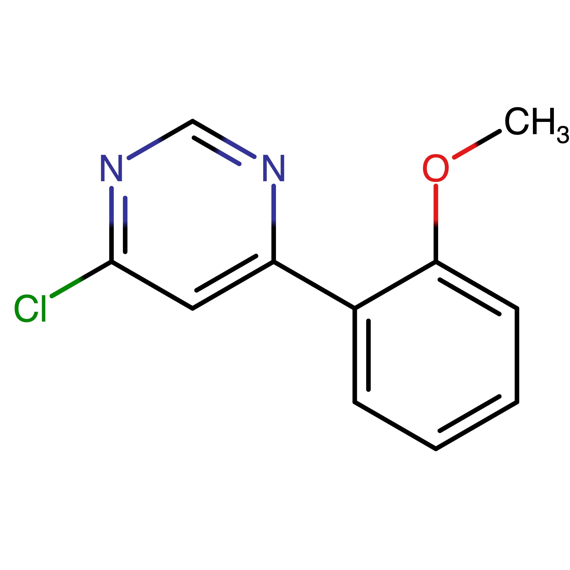 CAS 75634-03-6 | 4-Chloro-6-(2-methoxyphenyl)pyrimidine | MFCD09861711