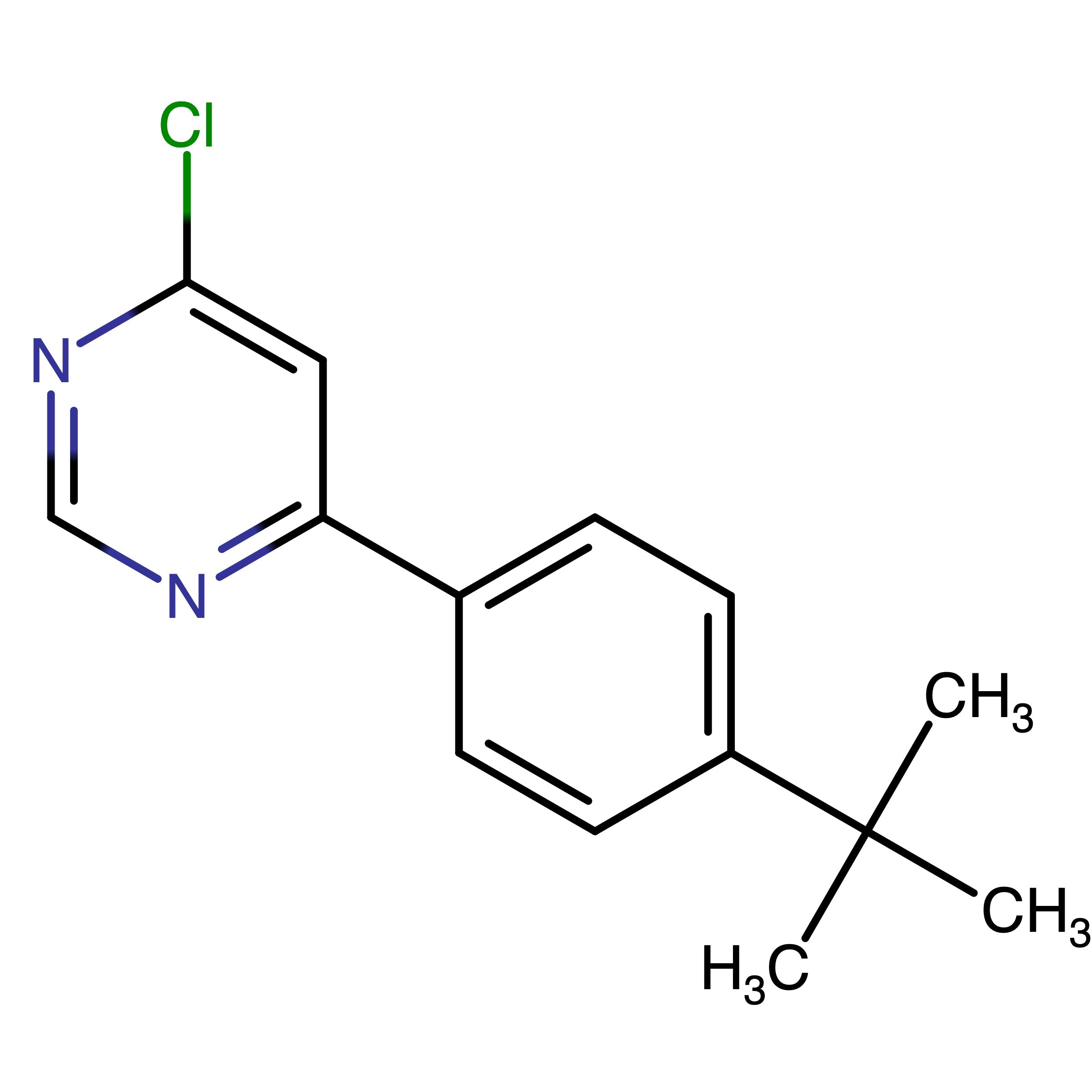 CAS 659729-07-4 | 4-(4-(tert-butyl)phenyl)-6-chloropyrimidine