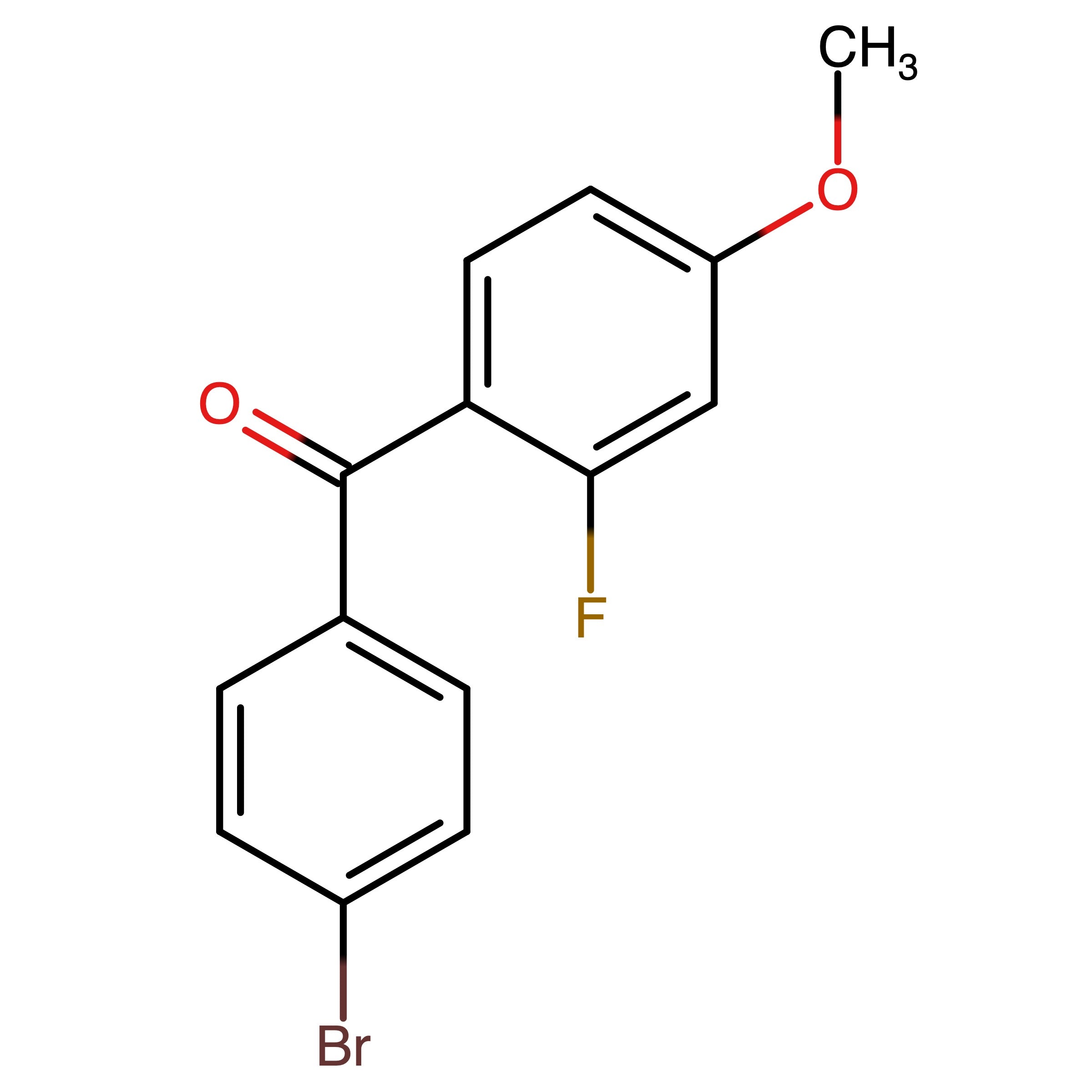 CAS 161581-95-9 | (4-Bromophenyl)(2-fluoro-4-methoxyphenyl)methanone