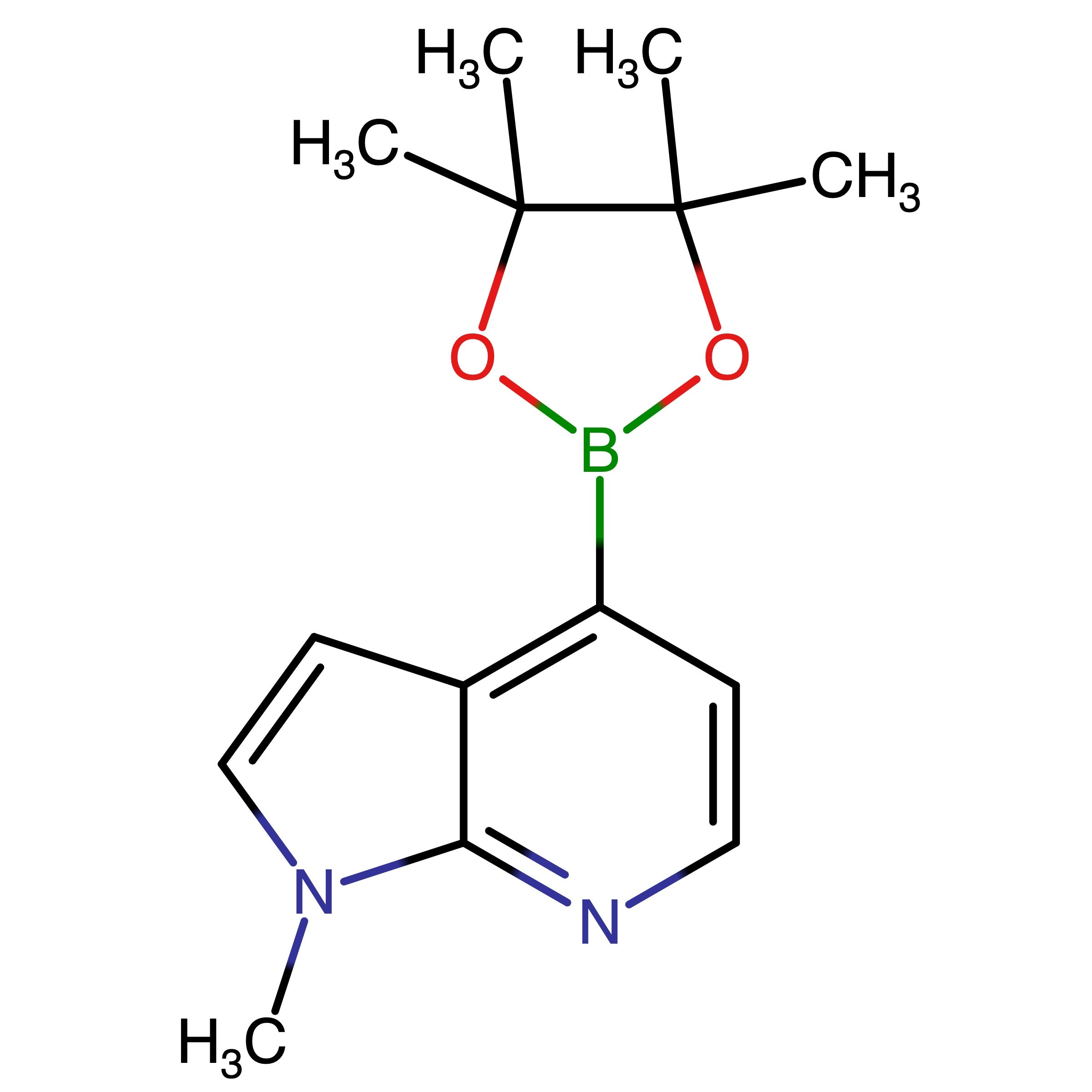 CAS 1644629-23-1 | (1-Methyl-1H-pyrrolo[2,3-b]pyridin-4-yl)boronic acid pinacol ester | MFCD17214359