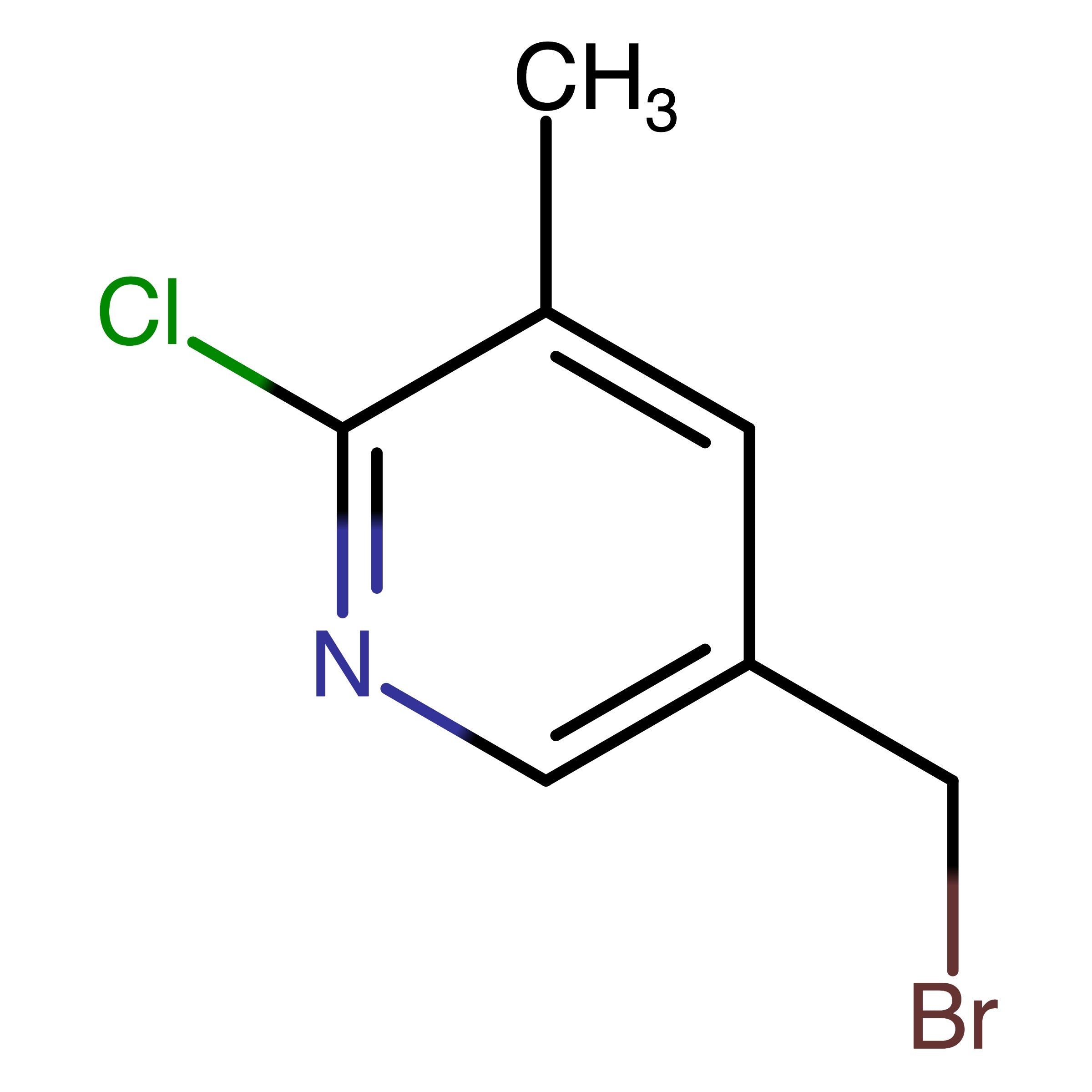 CAS 1003859-10-6 | 5-(Bromomethyl)-2-chloro-3-methylpyridine | MFCD28134991