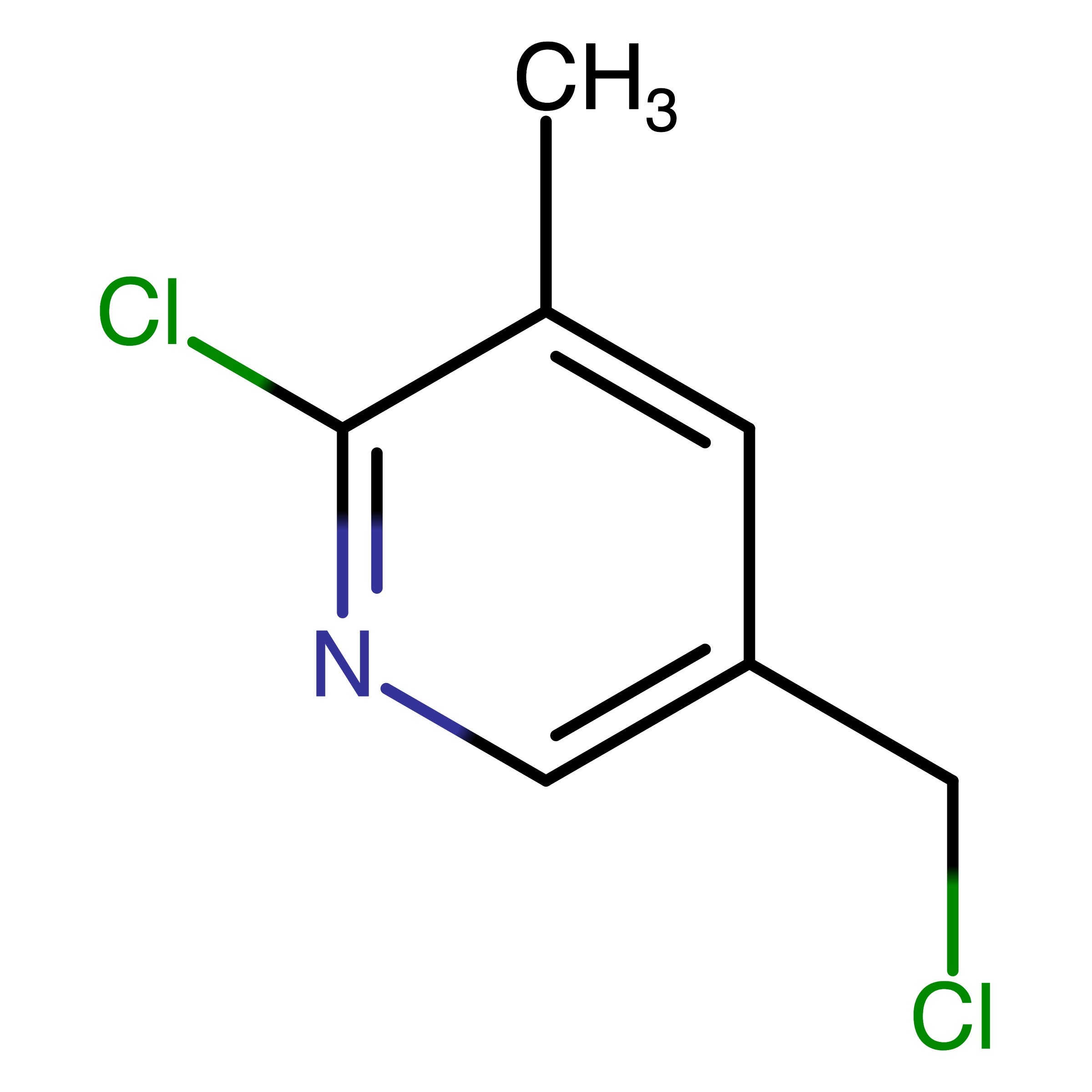 CAS 150807-88-8 | 2-Chloro-5-(chloromethyl)-3-methylpyridine | MFCD09261084