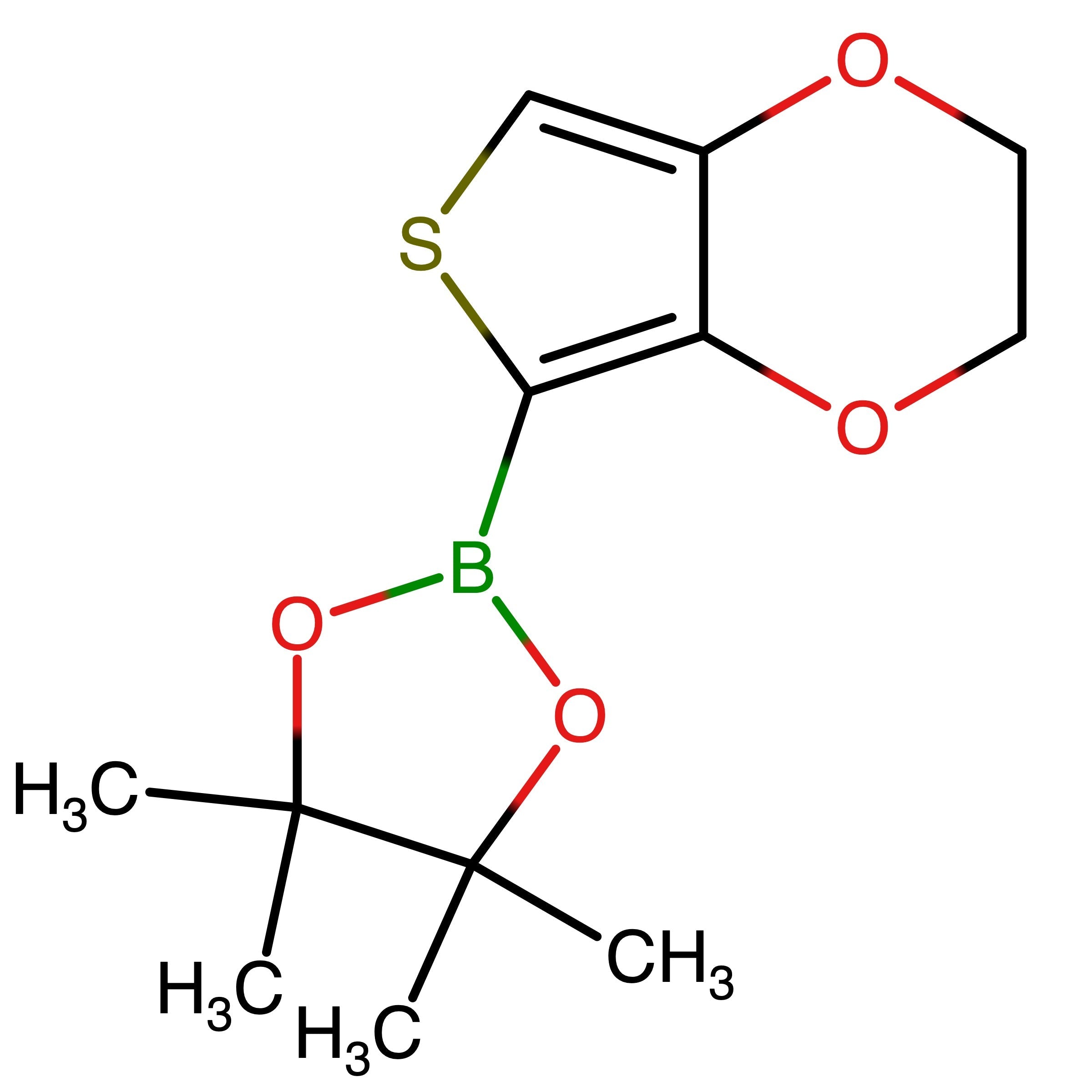 CAS 250726-93-3 | 5-(4,4,5,5-Tetramethyl-[1,3,2]dioxaborolan-2-yl)-2,3-dihydrothieno[3,4-b][1,4]dioxine | MFCD08060541