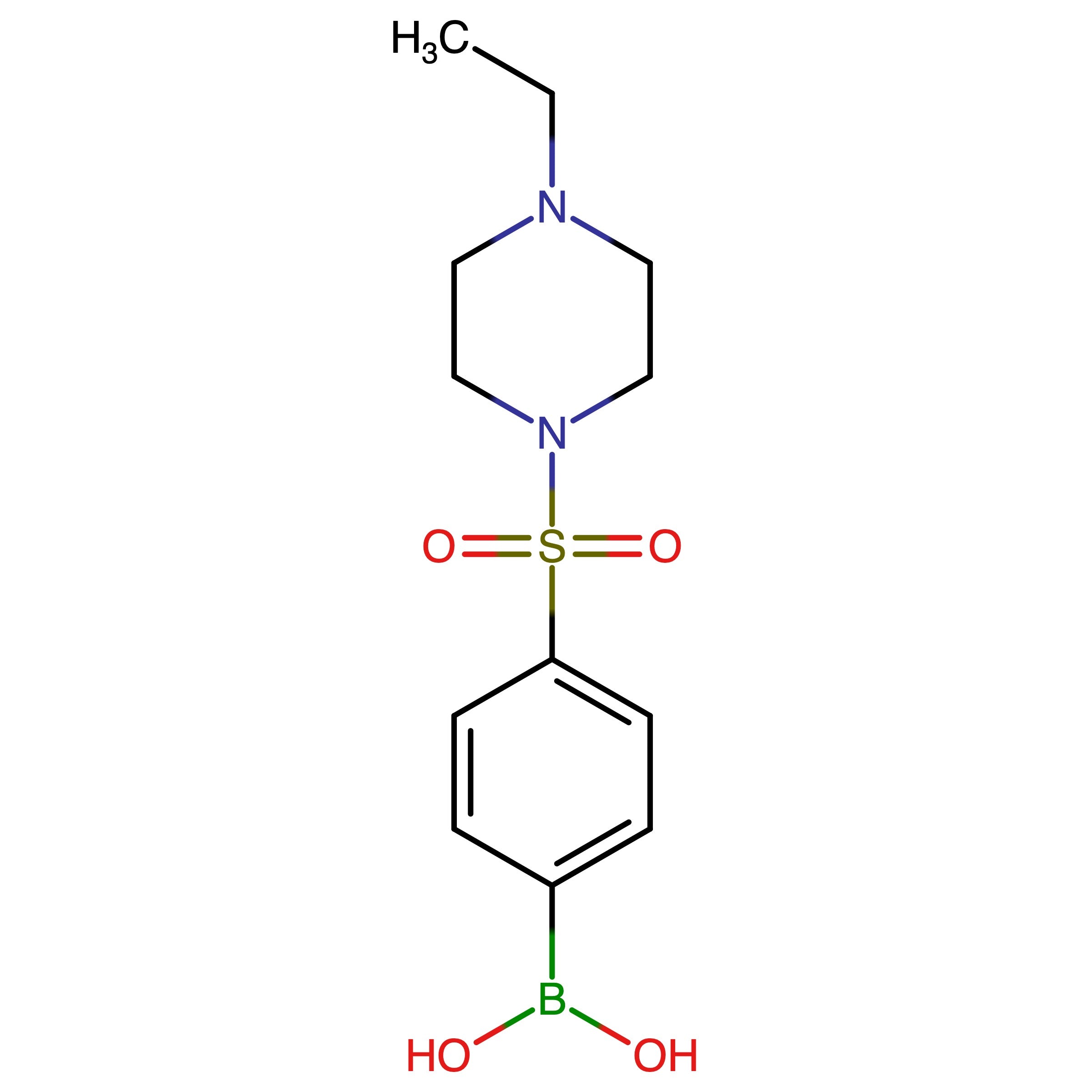 CAS 486422-70-2 | [4-[(4-Ethylpiperazin-1-yl)sulfonyl]phenyl]boronic acid | MFCD26397905