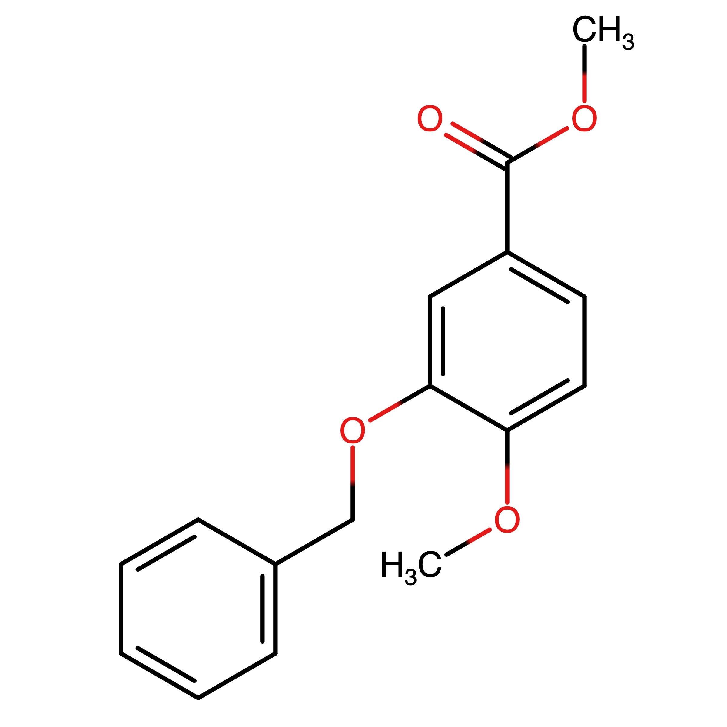 CAS 57535-57-6 | Methyl 3-(benzyloxy)-4-methoxybenzoate | MFCD00185547