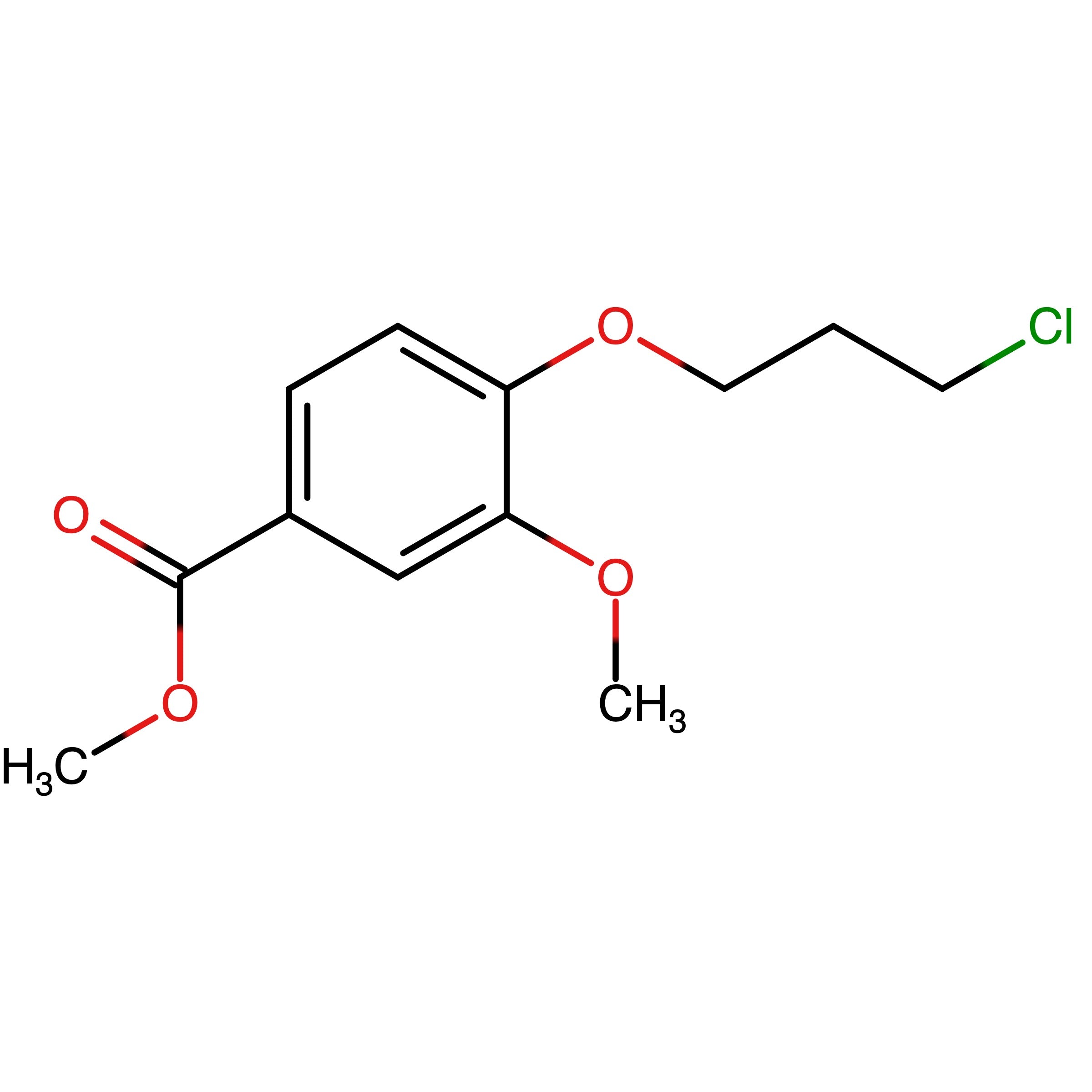 CAS 111627-40-8 | Methyl 4-(3-chloropropoxy)-3-methoxybenzoate