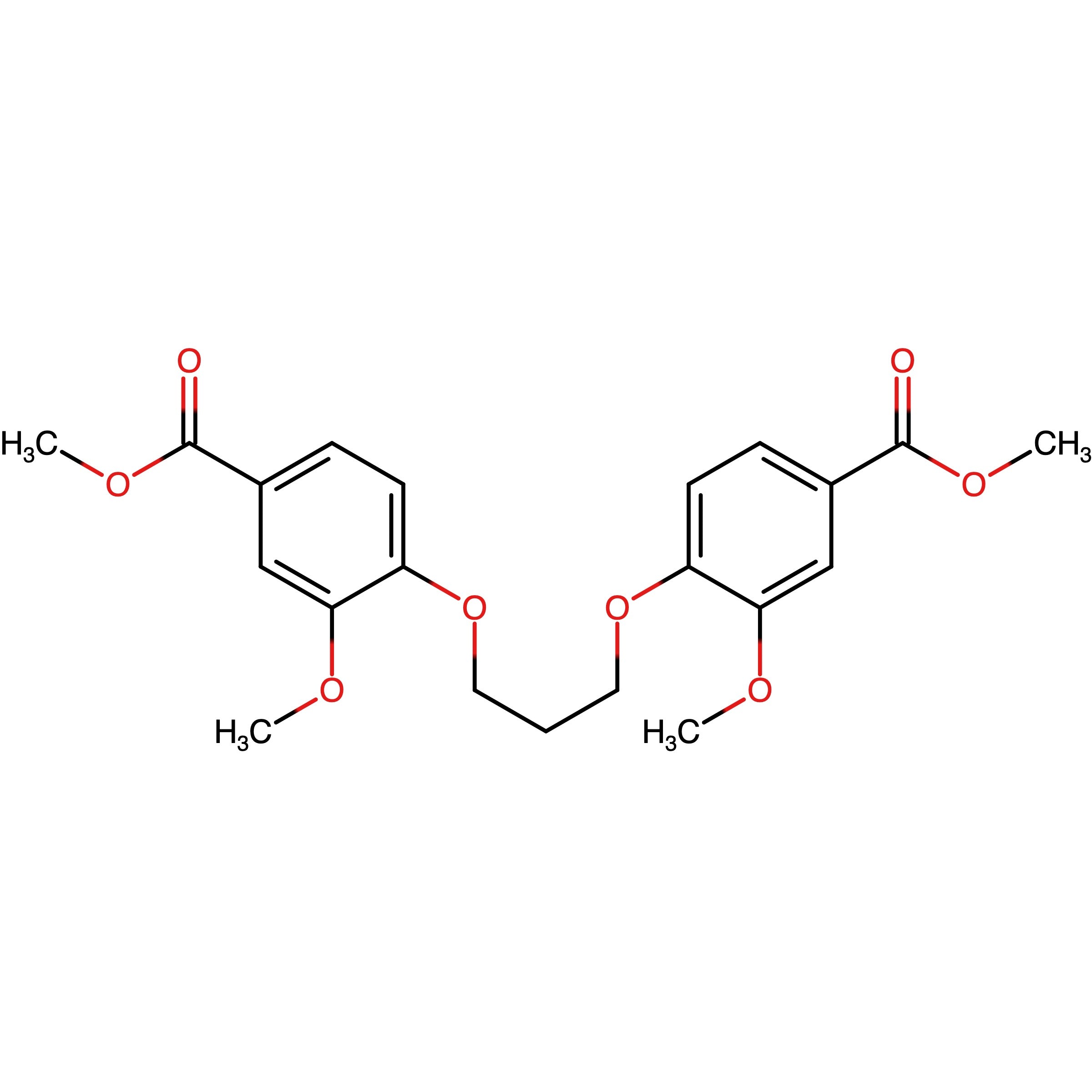CAS 130107-96-9 | Benzoic acid, 4,4'-[1,3-propanediylbis(oxy)]bis[3-methoxy-, dimethylester