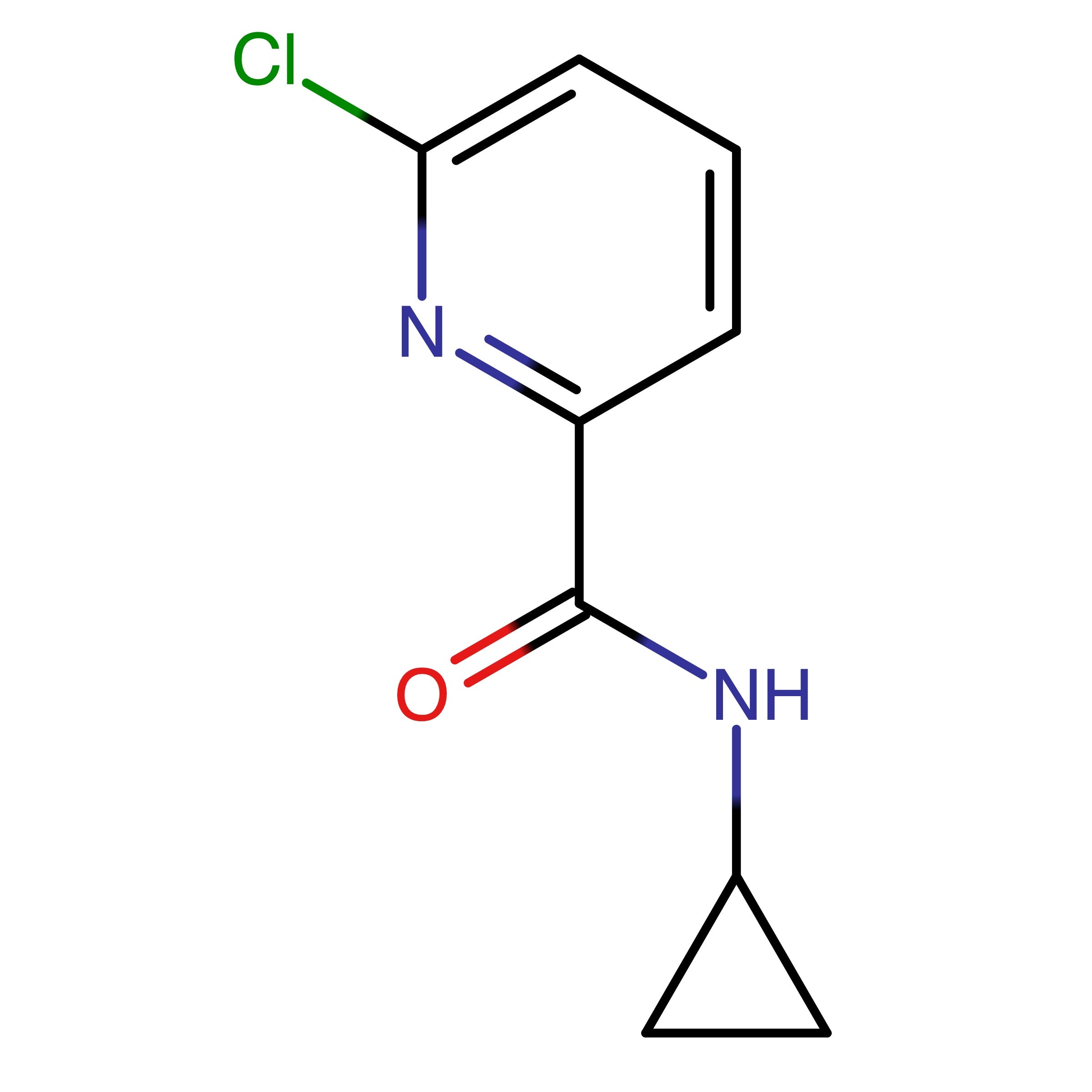 CAS 149527-07-1 | 6-Chloro-N-cyclopropyl-2-pyridinecarboxamide | MFCD16698138
