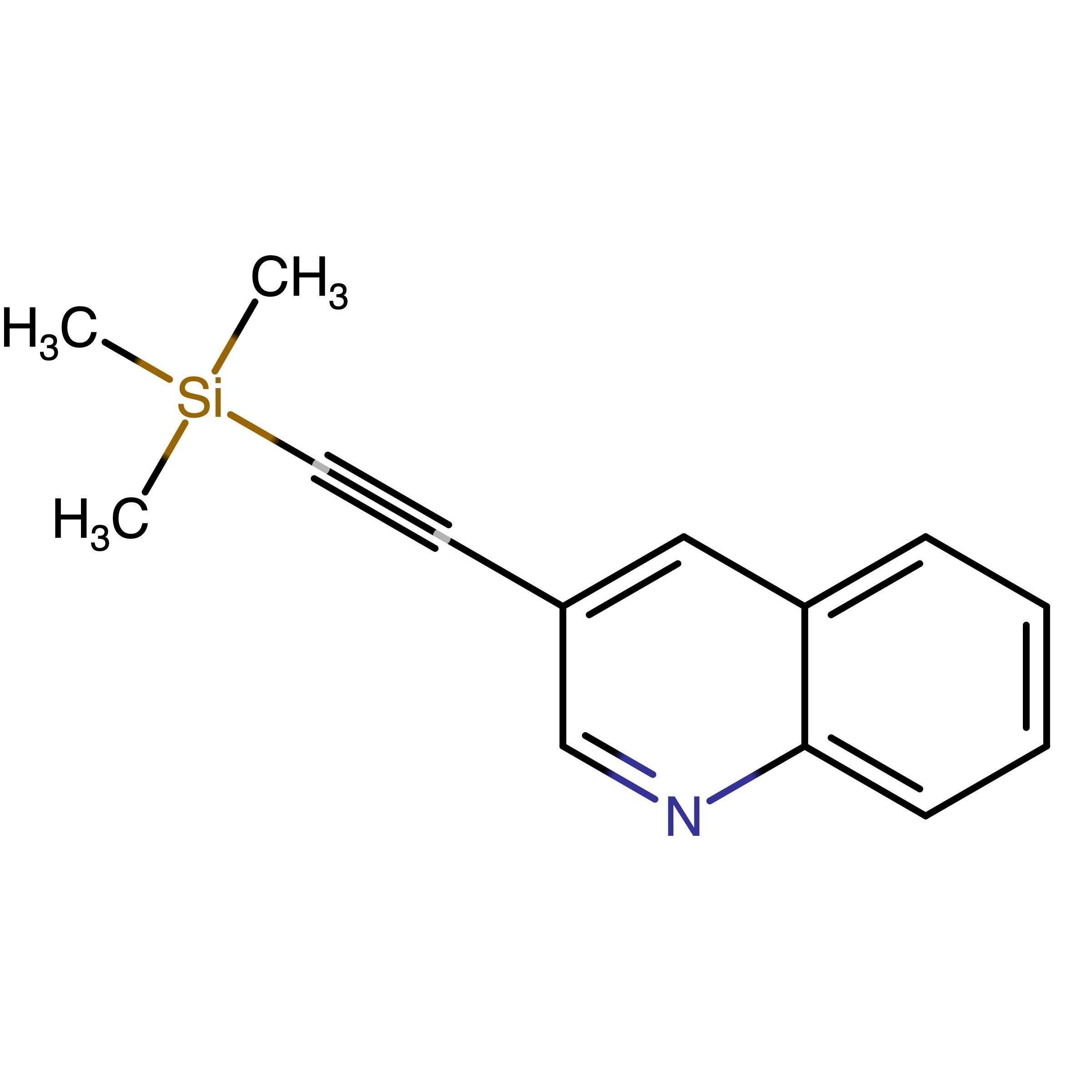 CAS 86521-08-6 | 3-(Trimethylsilylethynyl)quinoline
