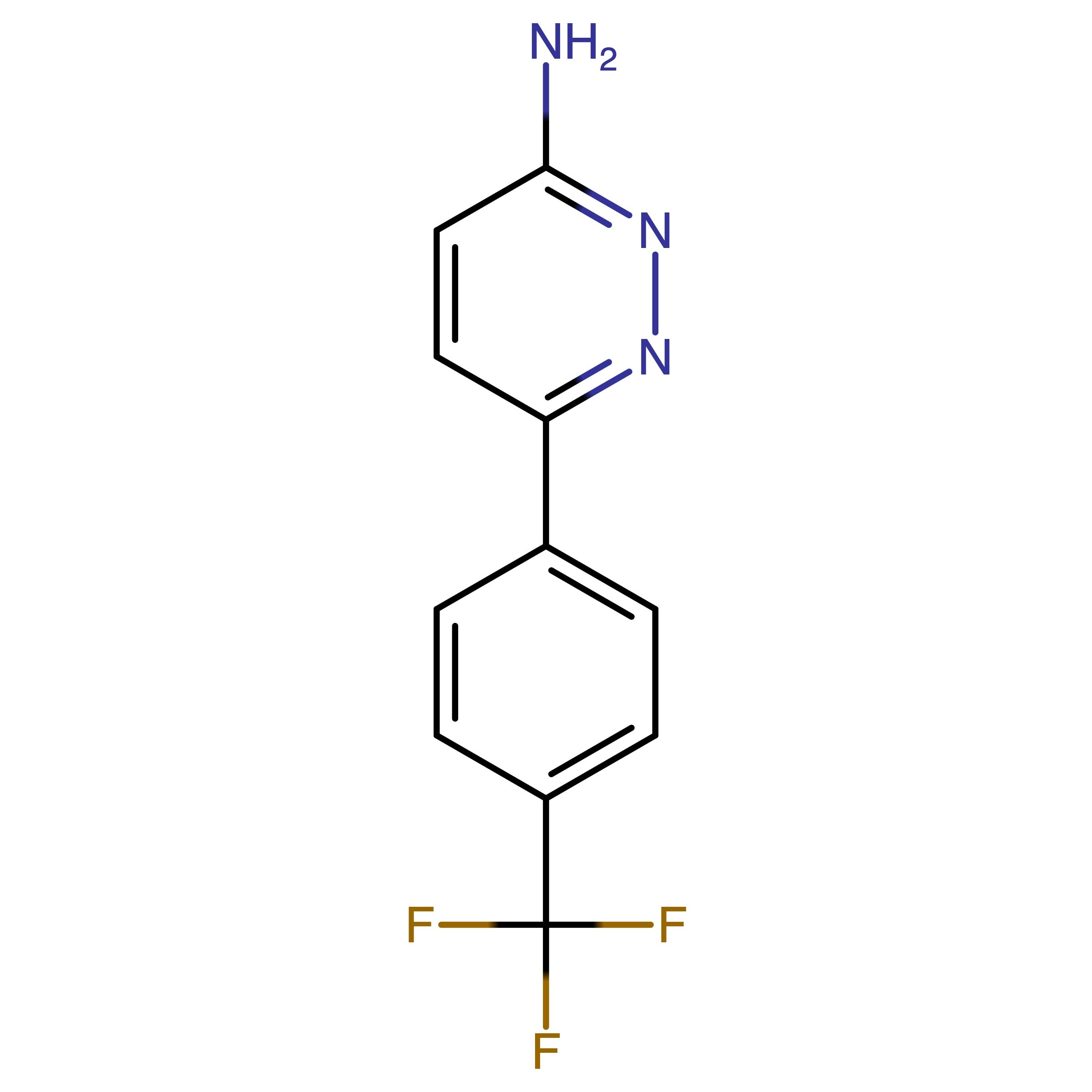 CAS 1215073-83-8 | 6-[4-(Trifluoromethyl)phenyl]-3-pyridazinamine | MFCD14707058