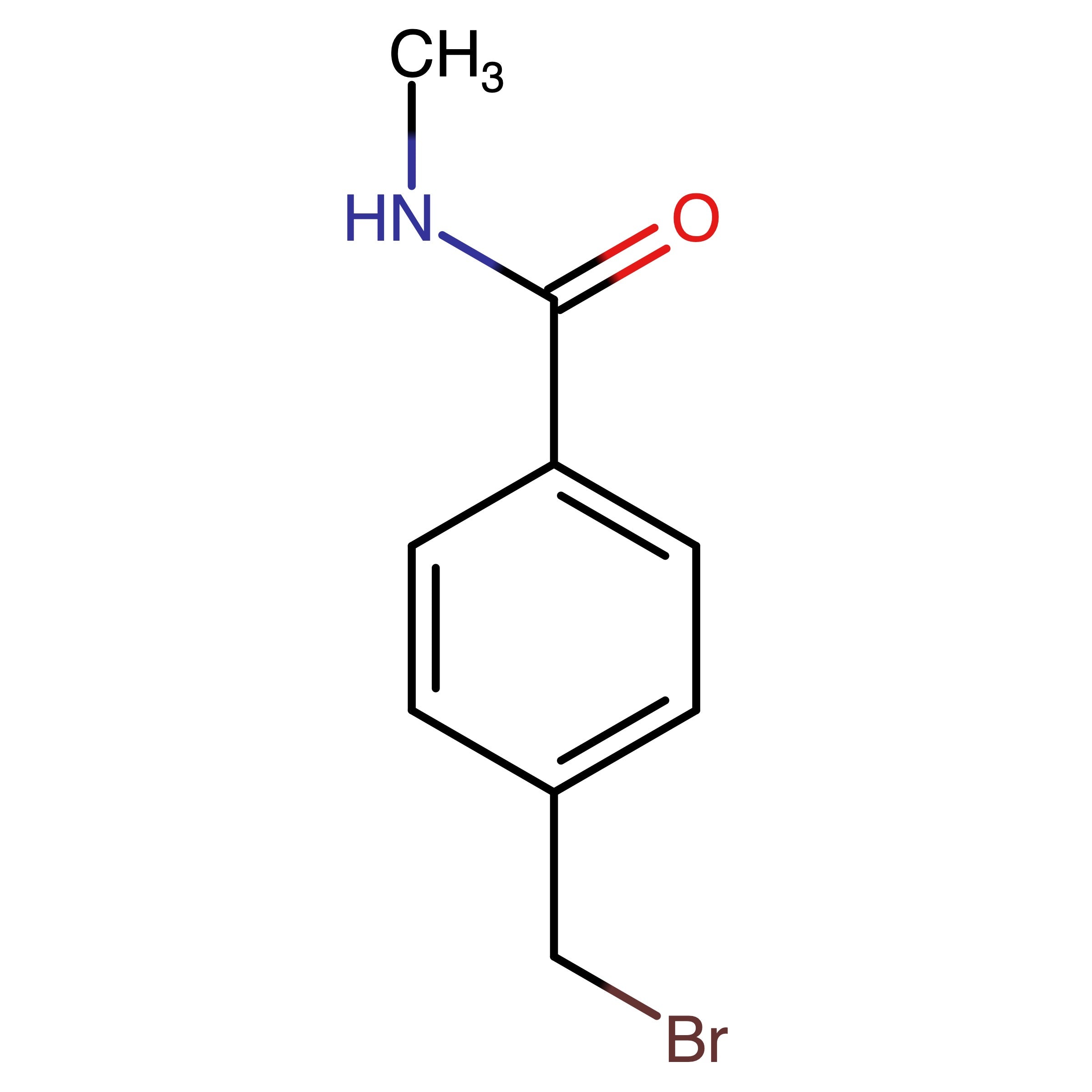 CAS 118507-18-9 | 4-(Bromomethyl)-N-methylbenzamide | MFCD16489205