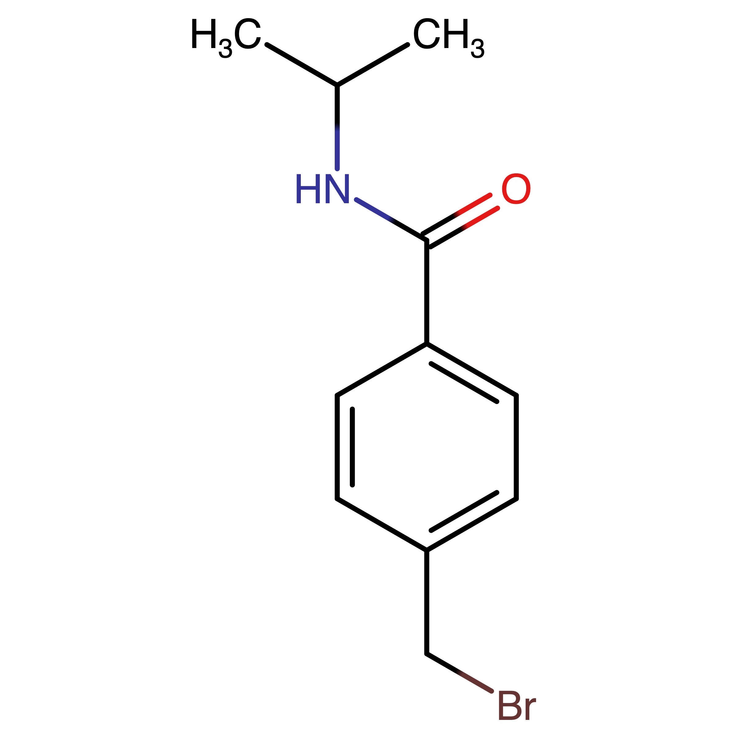 CAS 64580-41-2 | 4-(Bromomethyl)-N-(1-methylethyl)benzamide