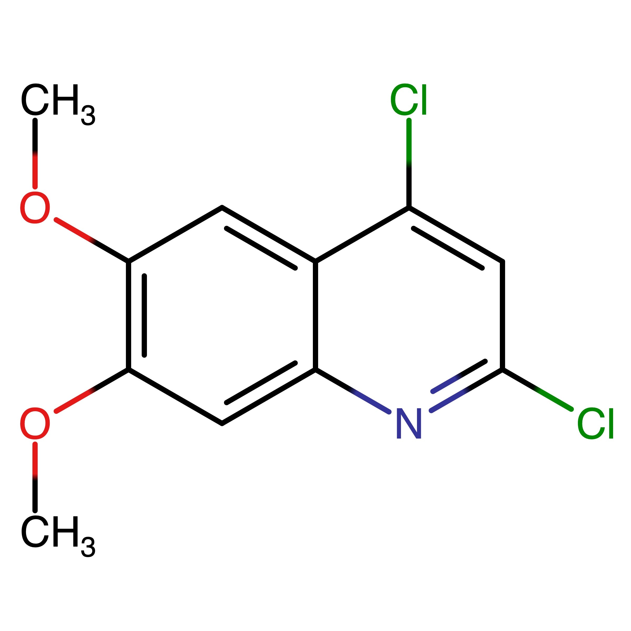 CAS 72407-17-1 | 2,4-Dichloro-6,7-dimethoxyquinoline | MFCD18073200