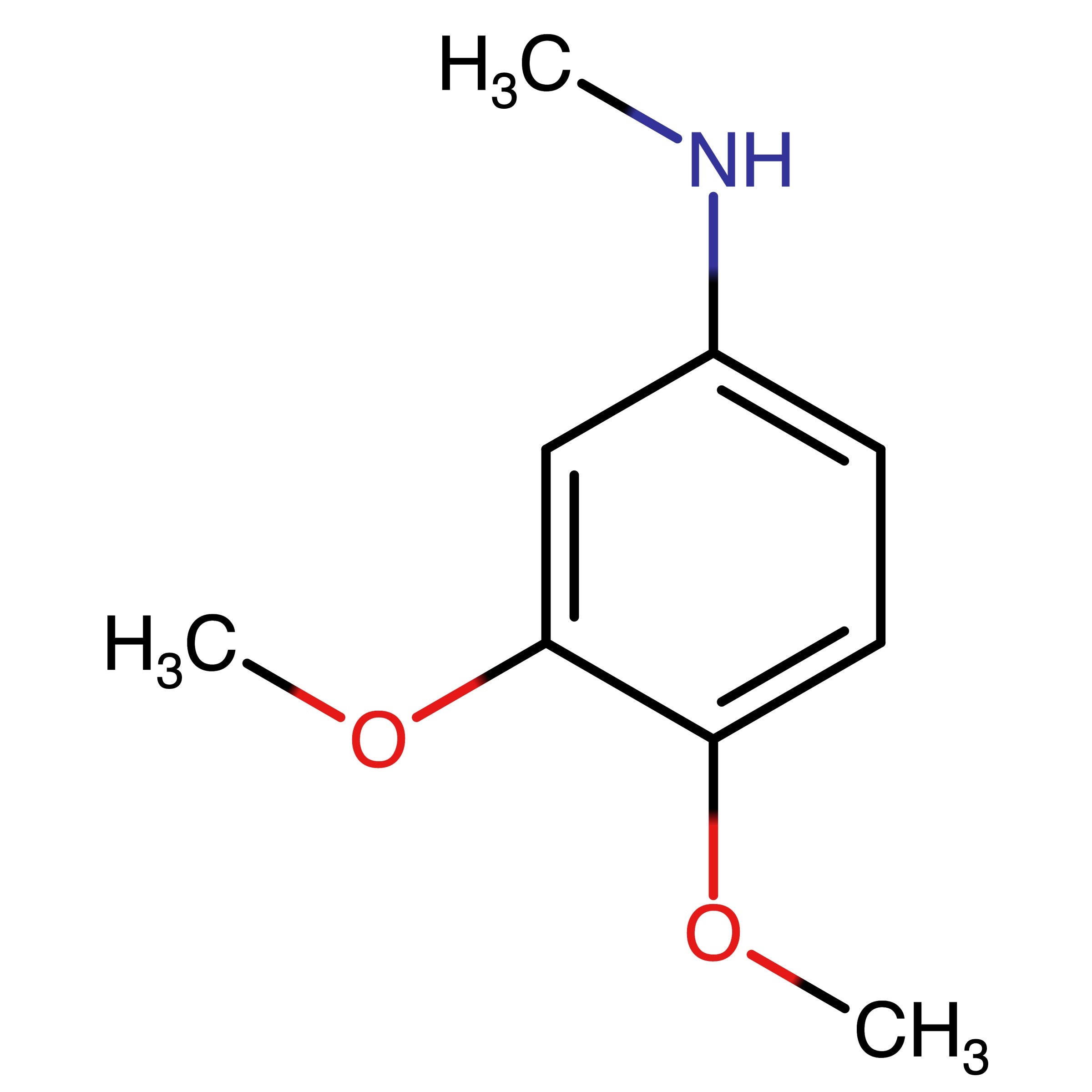 CAS 35162-34-6 | 3,4-Dimethoxy-N-methylaniline | MFCD06654040